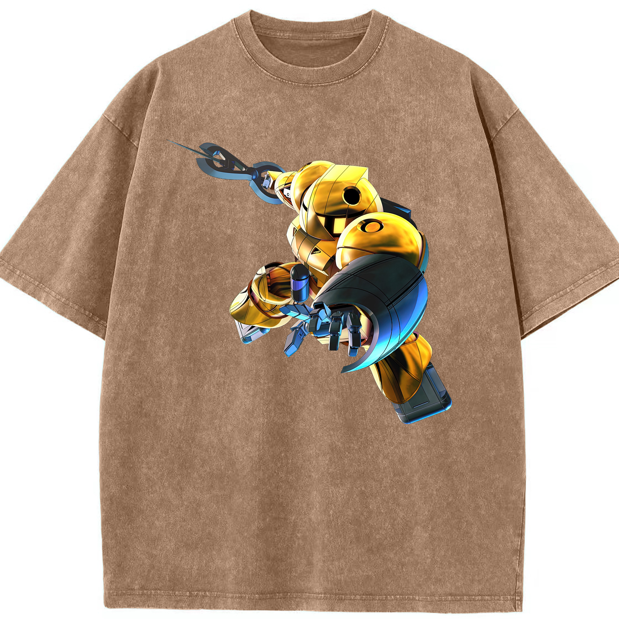 （画像用） 機動戦士ガンダム Mobile Suit Gundam 綿100% ヴィンテージ風 半袖Tシャツ（フロントプリント）