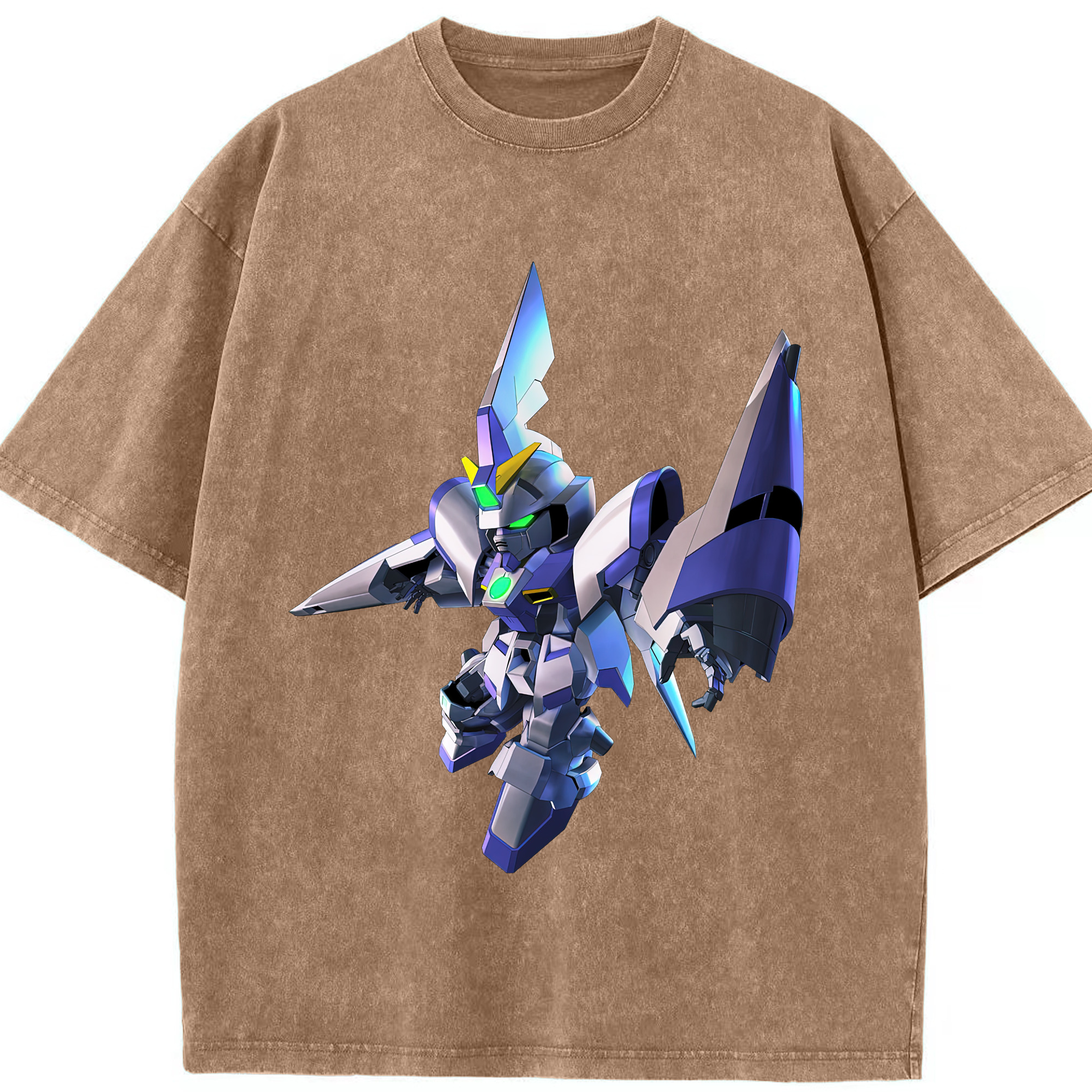 （画像用） 機動戦士ガンダム Mobile Suit Gundam 綿100% ヴィンテージ風 半袖Tシャツ（フロントプリント）