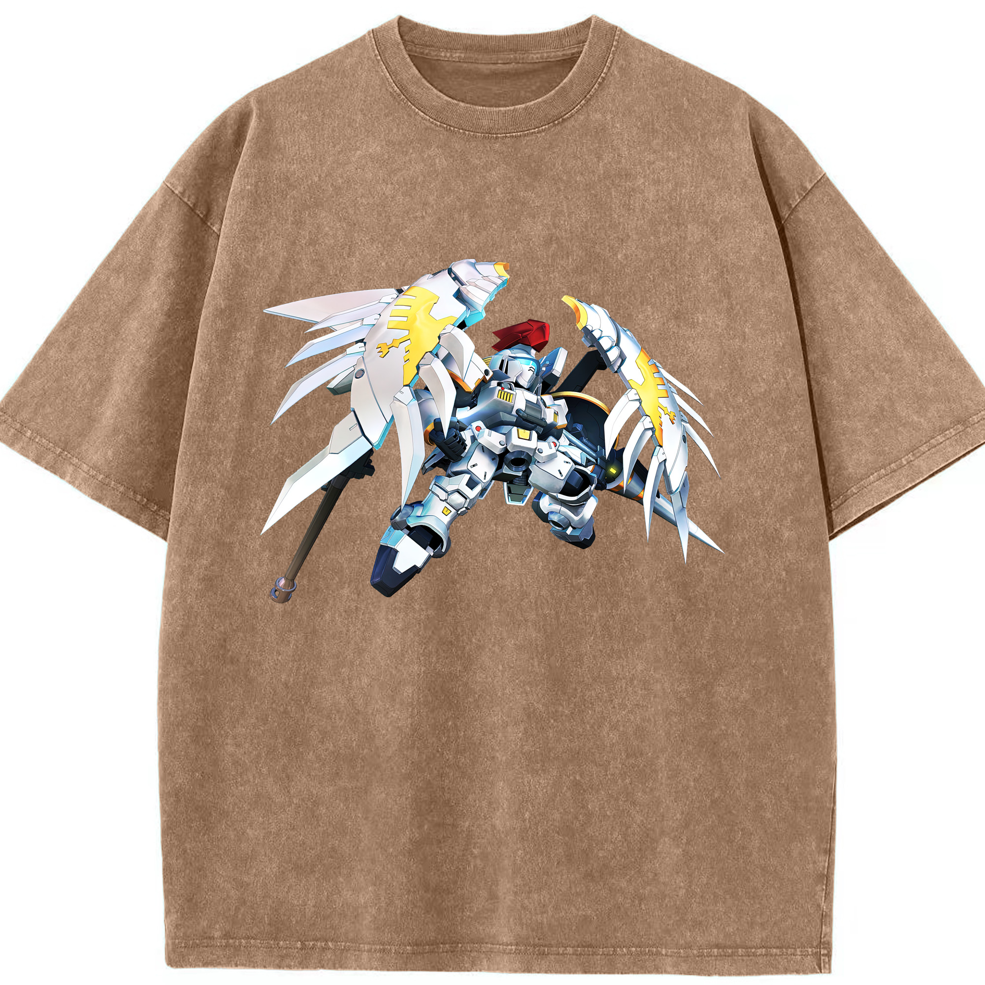 （画像用） 機動戦士ガンダム Mobile Suit Gundam 綿100% ヴィンテージ風 半袖Tシャツ（フロントプリント）