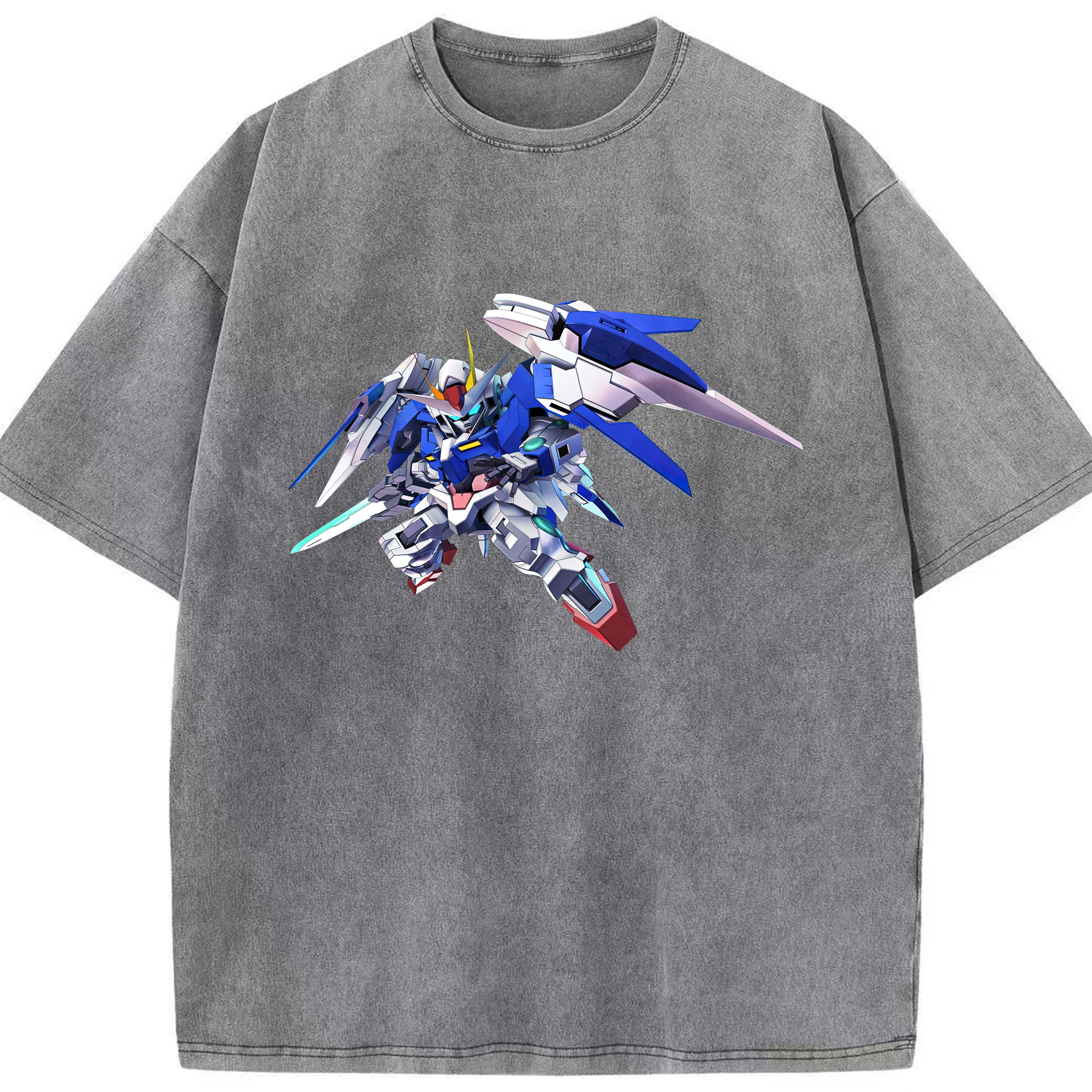 （画像用） 機動戦士ガンダム Mobile Suit Gundam 綿100% ヴィンテージ風 半袖Tシャツ（フロントプリント）