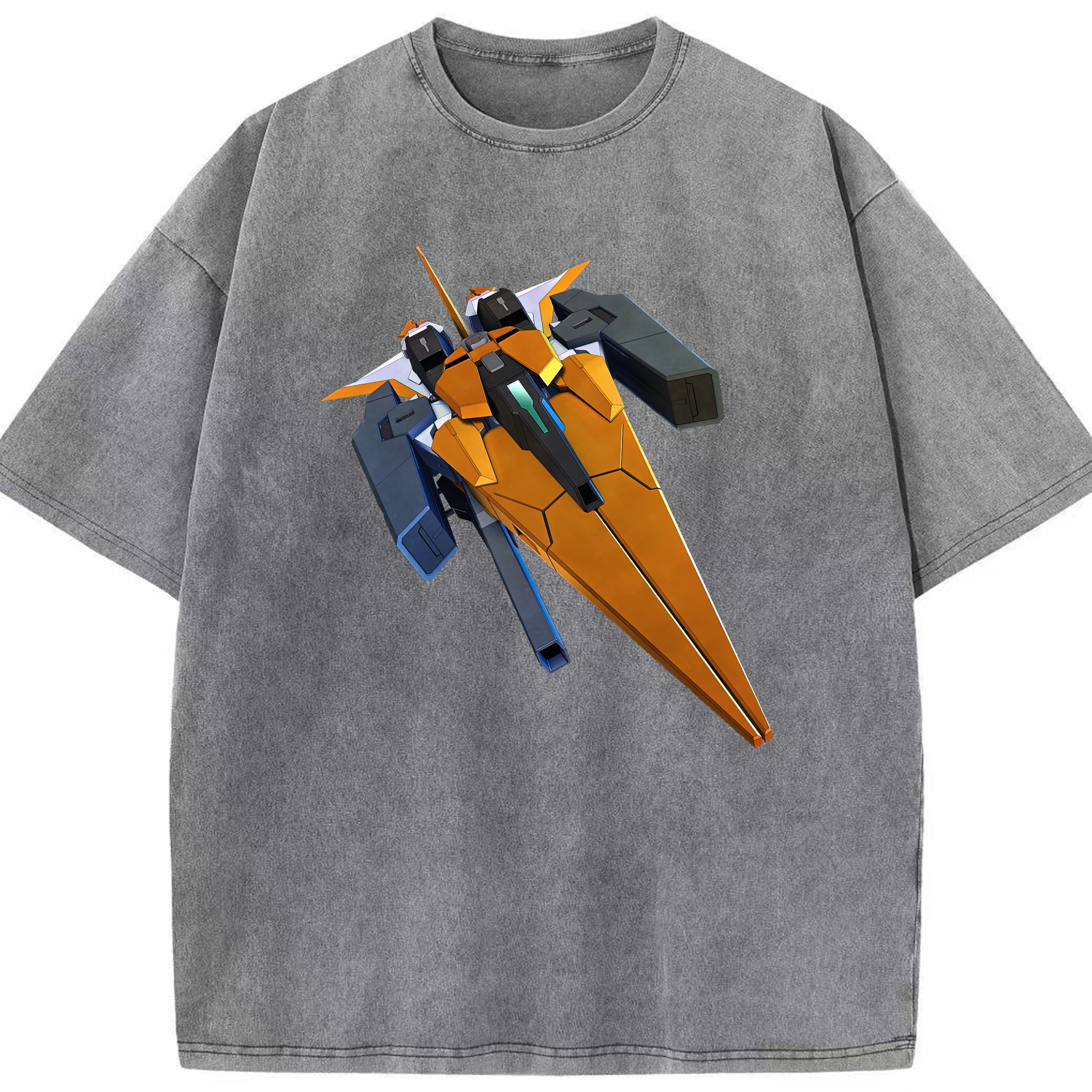 （画像用） 機動戦士ガンダム Mobile Suit Gundam 綿100% ヴィンテージ風 半袖Tシャツ（フロントプリント）