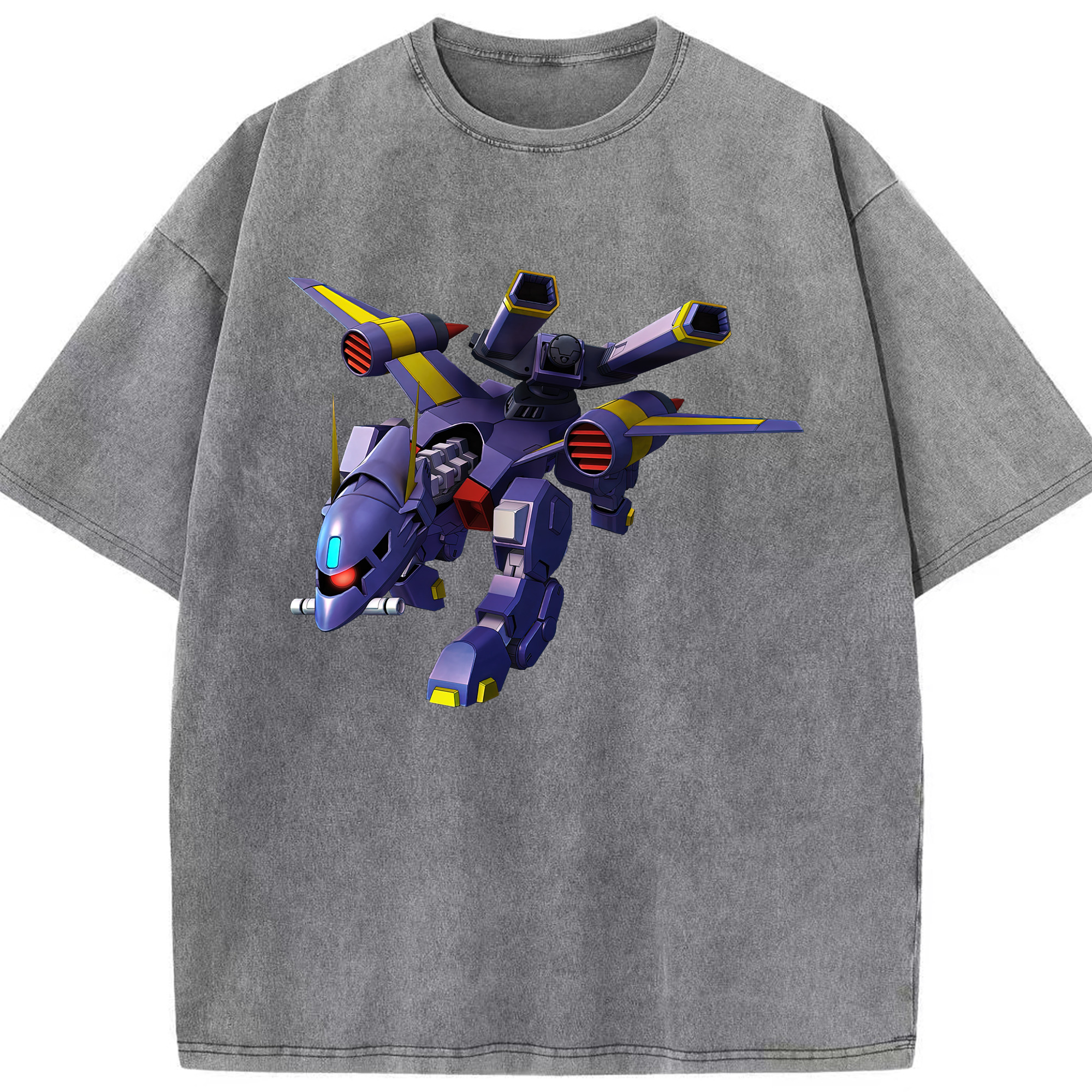 （画像用） 機動戦士ガンダム Mobile Suit Gundam 綿100% ヴィンテージ風 半袖Tシャツ（フロントプリント）