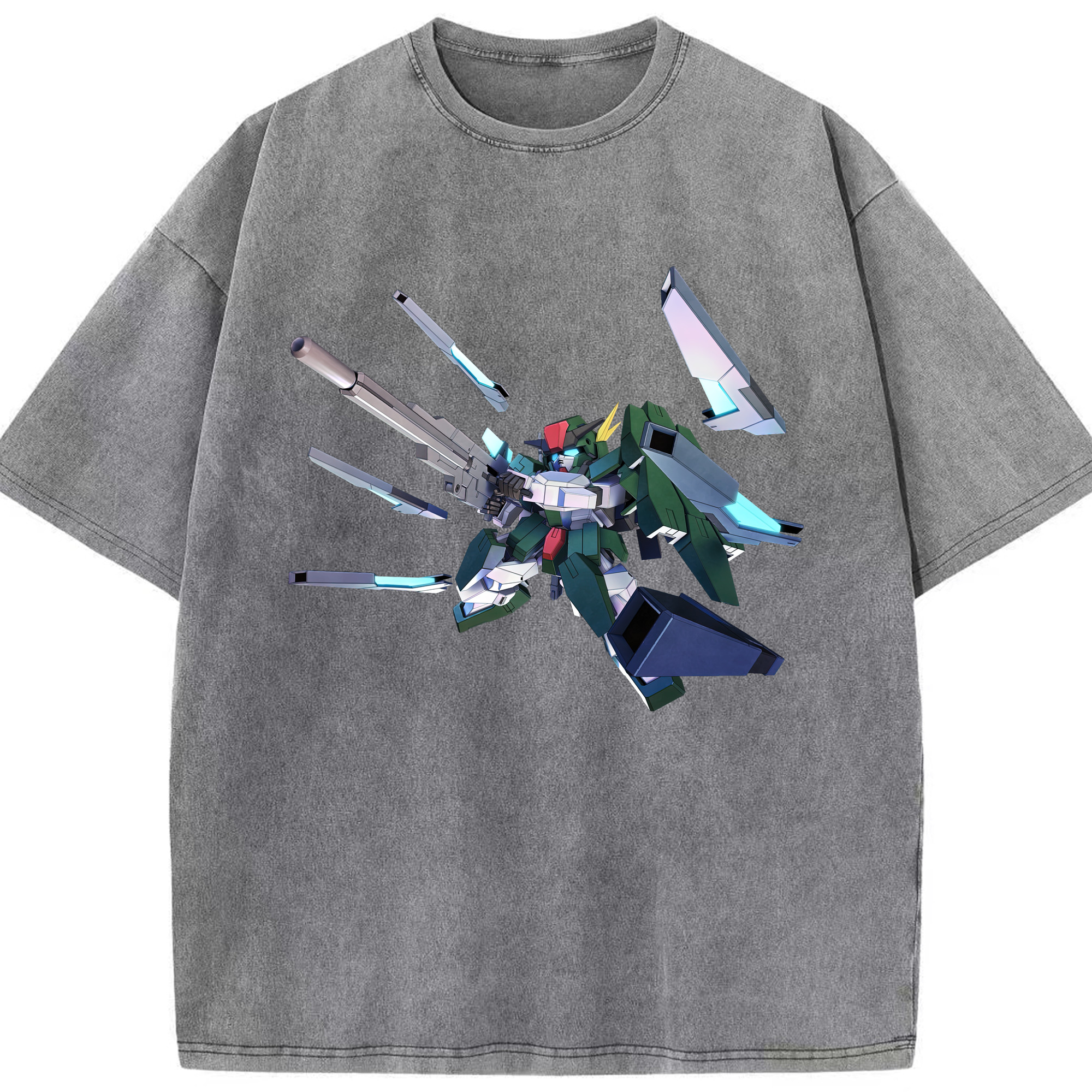 （画像用） 機動戦士ガンダム Mobile Suit Gundam 綿100% ヴィンテージ風 半袖Tシャツ（フロントプリント）