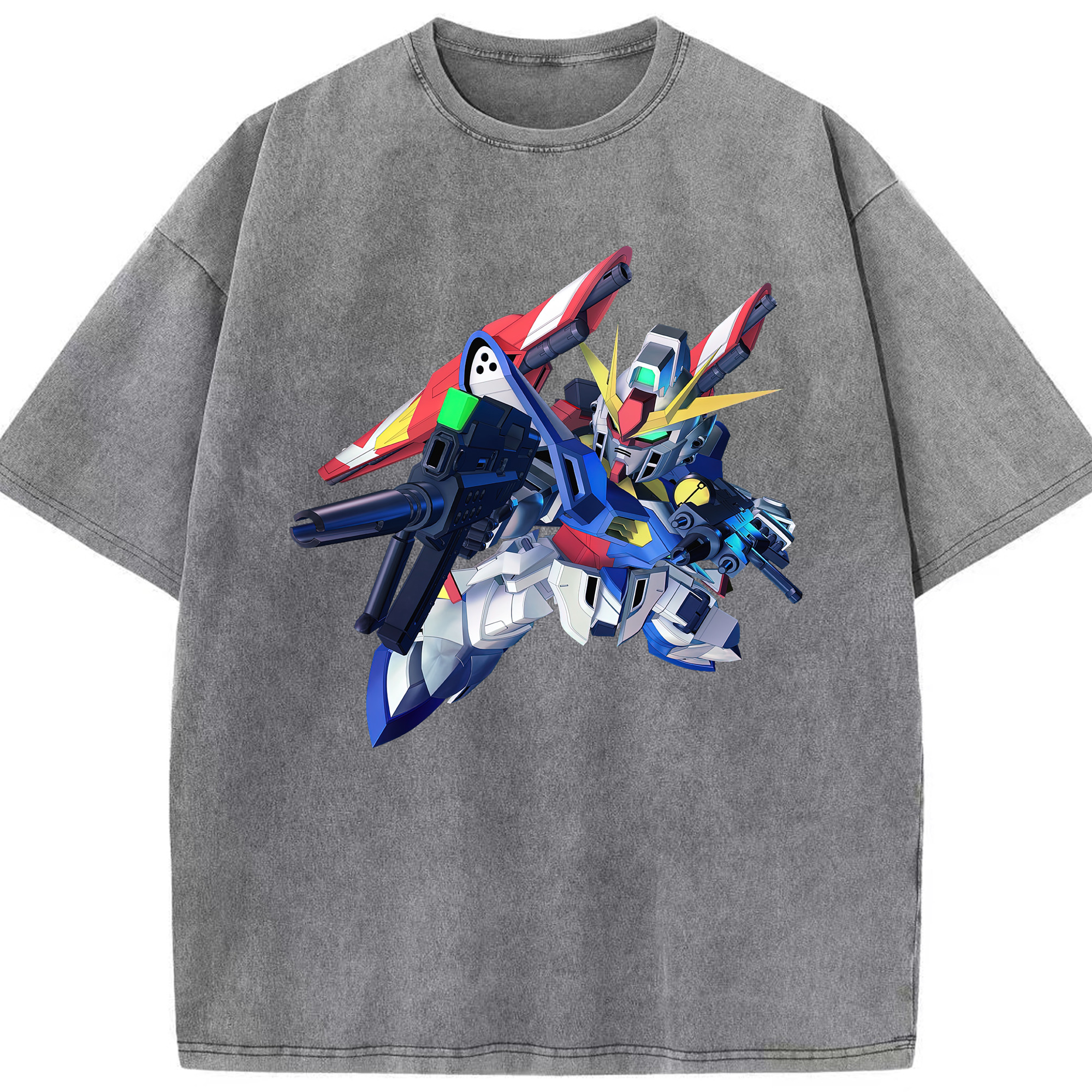 （画像用） 機動戦士ガンダム Mobile Suit Gundam 綿100% ヴィンテージ風 半袖Tシャツ（フロントプリント）