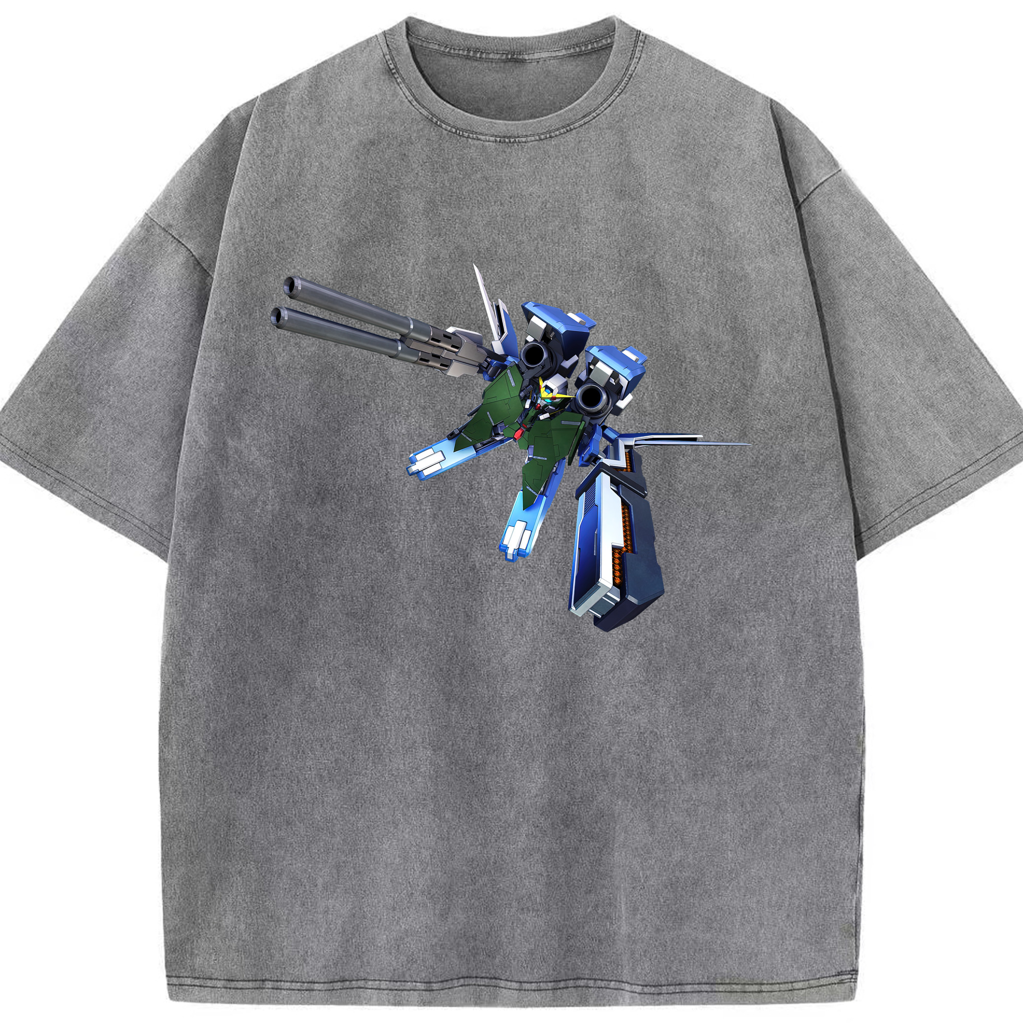（画像用） 機動戦士ガンダム Mobile Suit Gundam 綿100% ヴィンテージ風 半袖Tシャツ（フロントプリント）