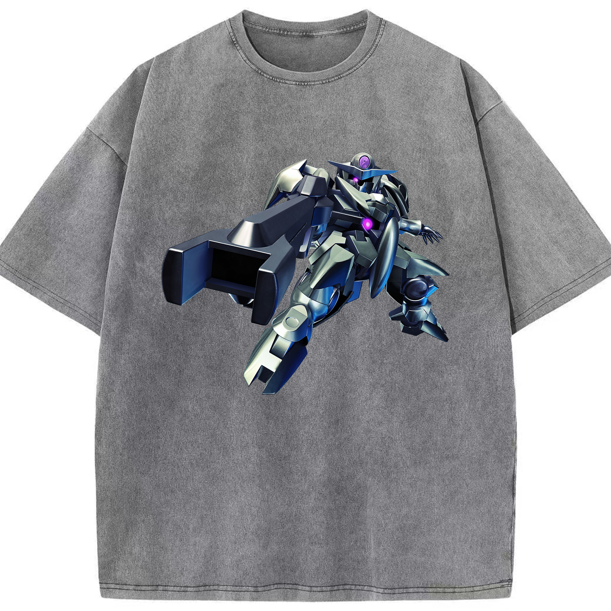 （画像用） 機動戦士ガンダム Mobile Suit Gundam 綿100% ヴィンテージ風 半袖Tシャツ（フロントプリント）
