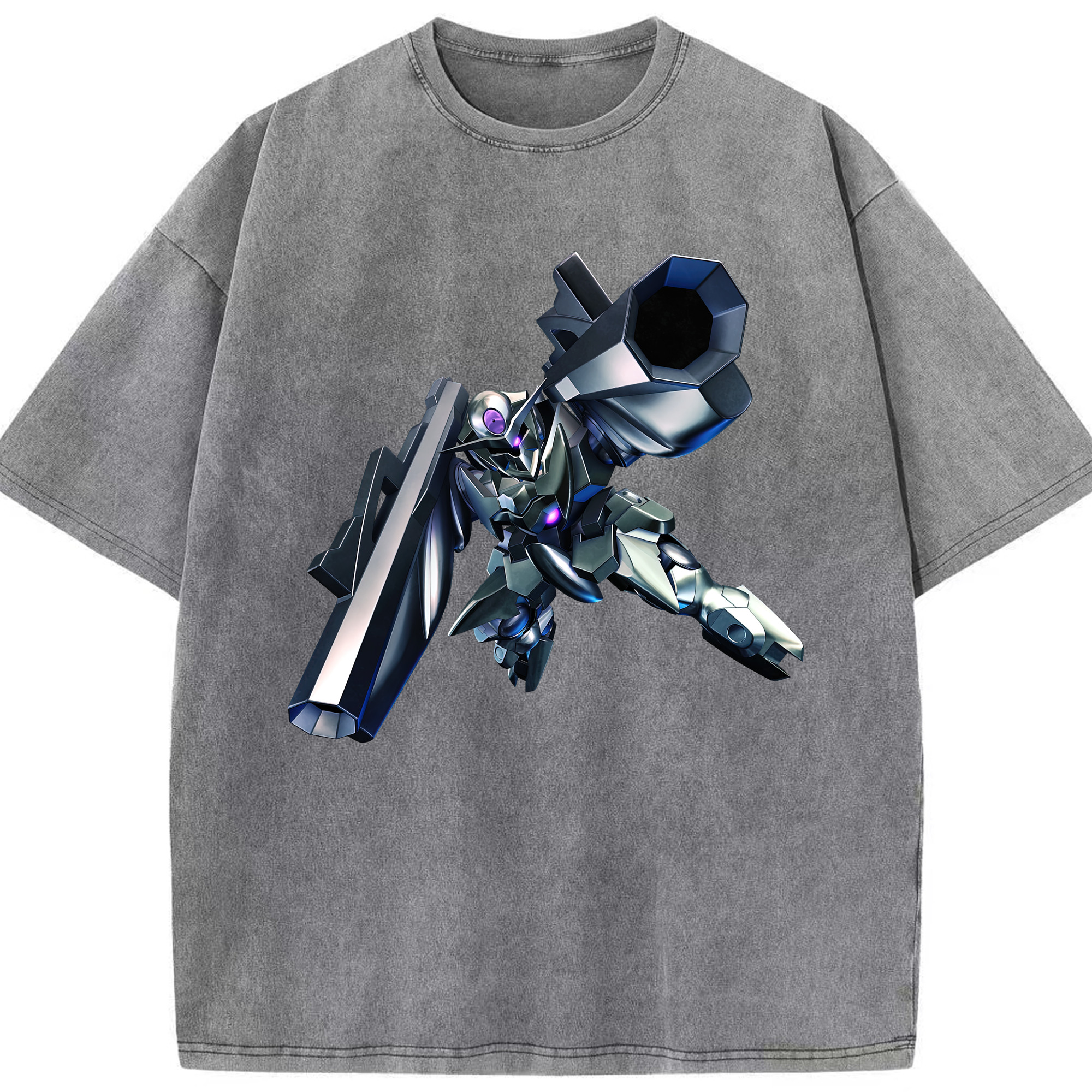 （画像用） 機動戦士ガンダム Mobile Suit Gundam 綿100% ヴィンテージ風 半袖Tシャツ（フロントプリント）