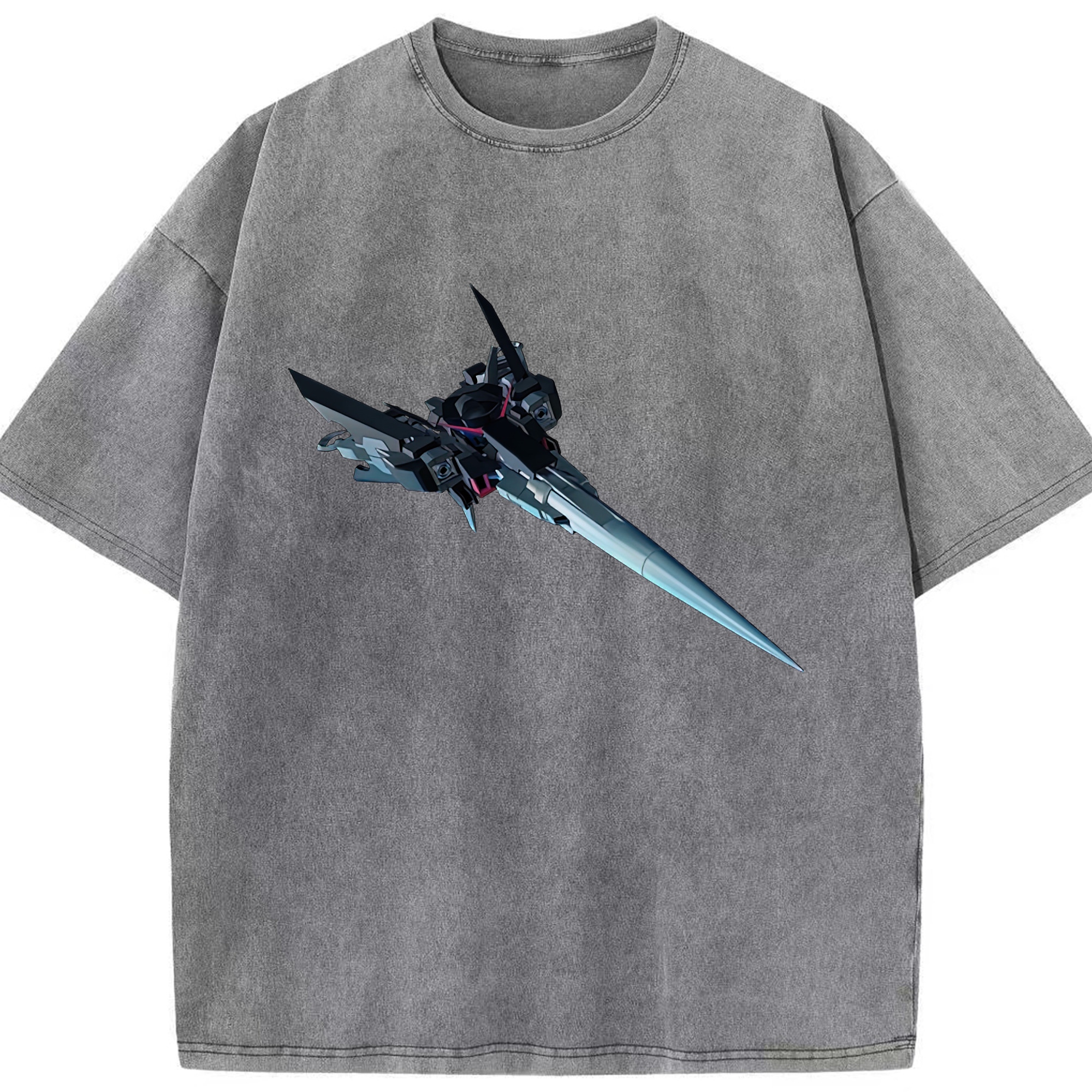 （画像用） 機動戦士ガンダム Mobile Suit Gundam 綿100% ヴィンテージ風 半袖Tシャツ（フロントプリント）