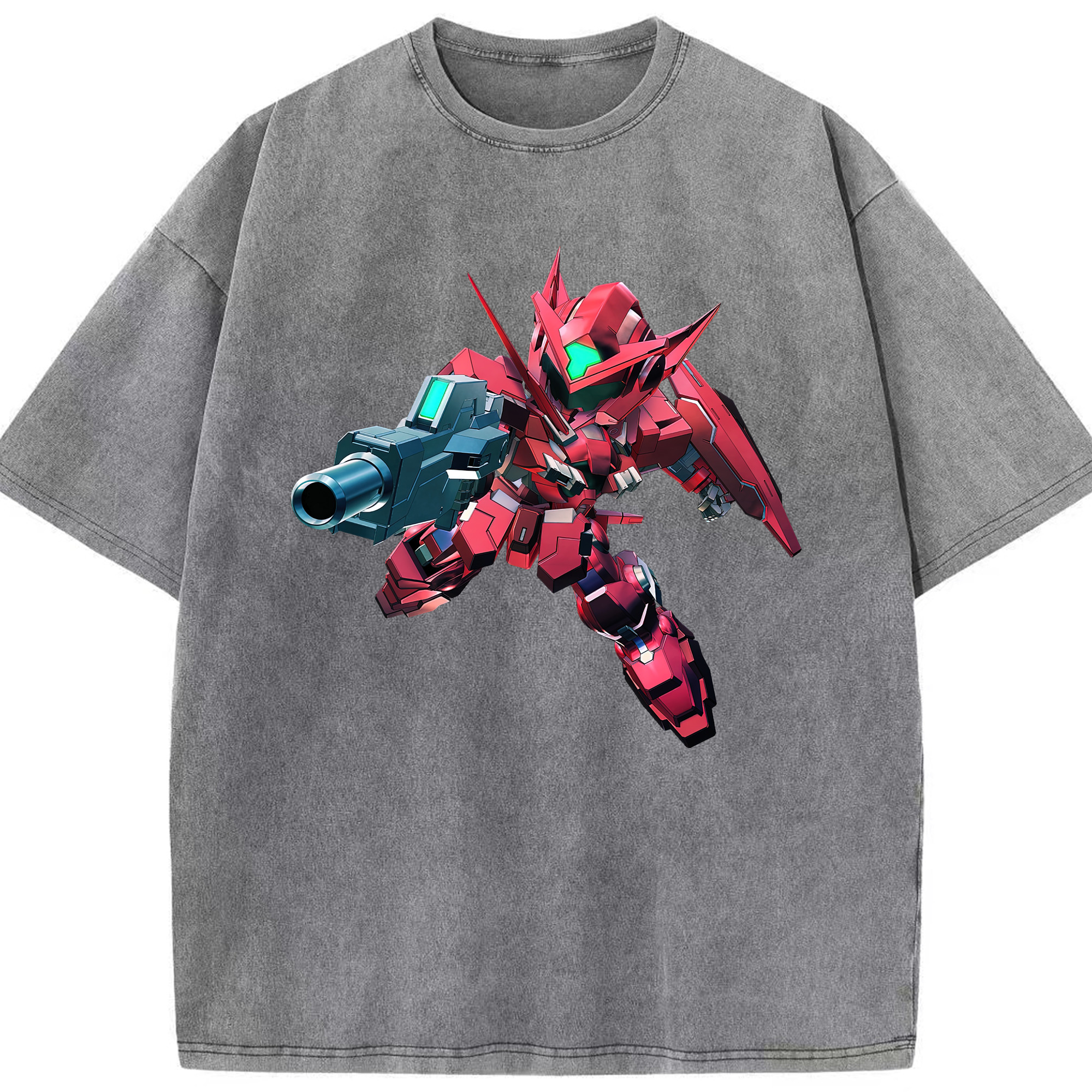 （画像用） 機動戦士ガンダム Mobile Suit Gundam 綿100% ヴィンテージ風 半袖Tシャツ（フロントプリント）