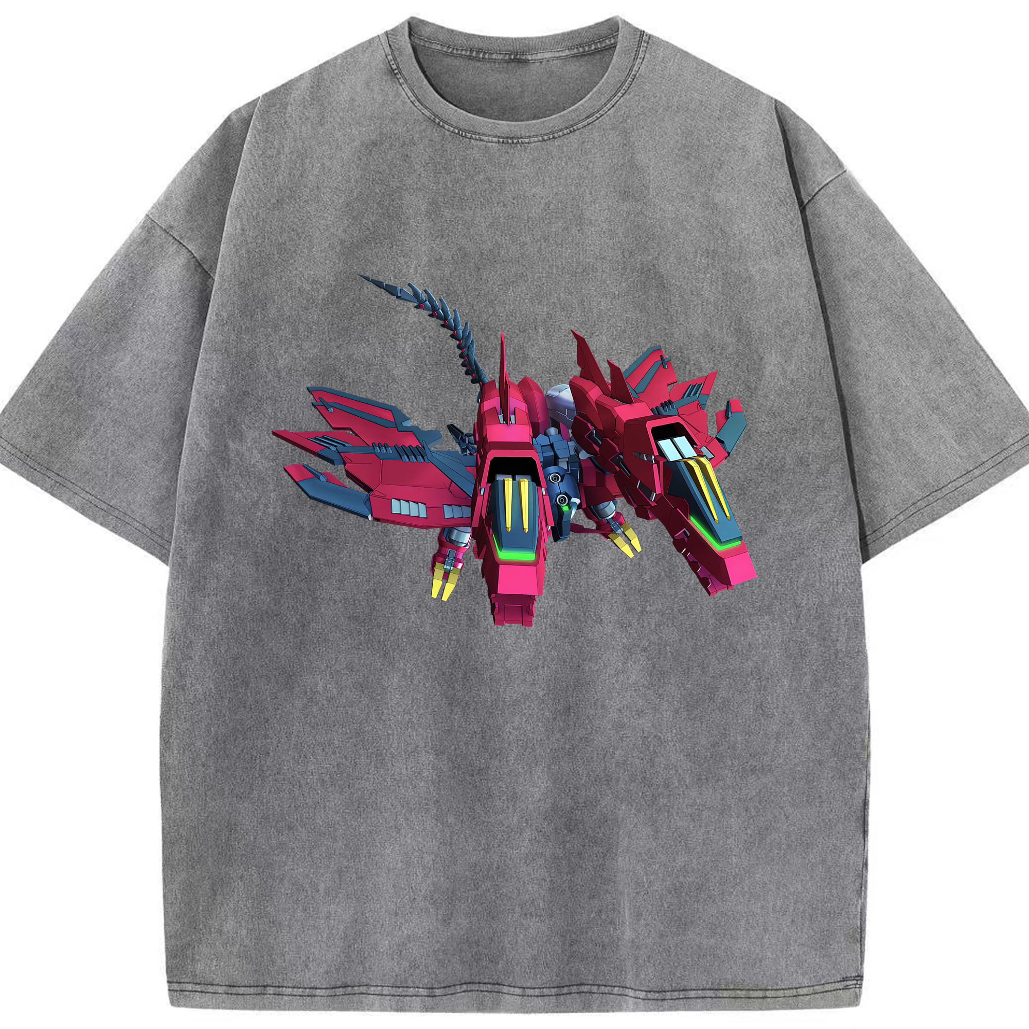 （画像用） 機動戦士ガンダム Mobile Suit Gundam 綿100% ヴィンテージ風 半袖Tシャツ（フロントプリント）
