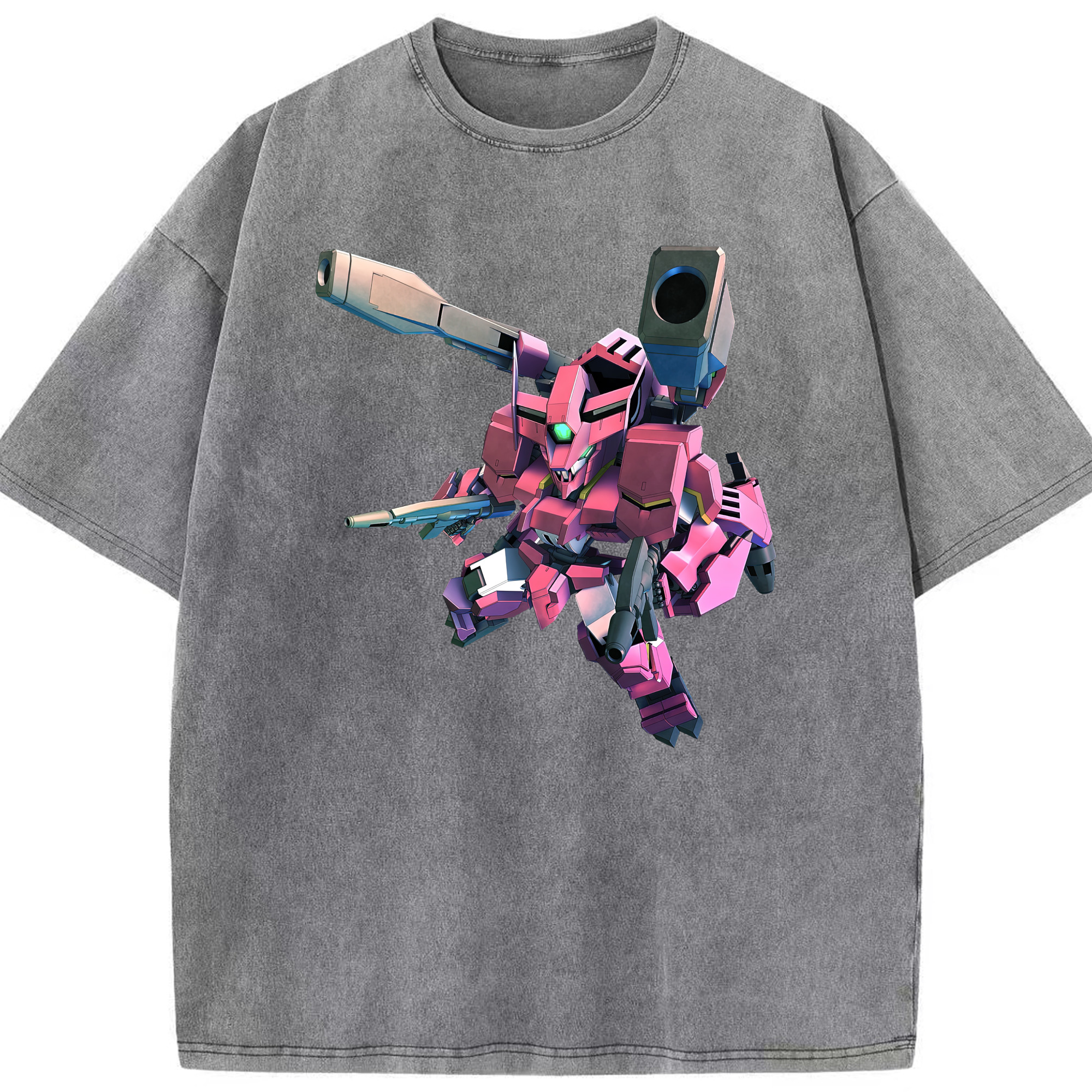 （画像用） 機動戦士ガンダム Mobile Suit Gundam 綿100% ヴィンテージ風 半袖Tシャツ（フロントプリント）