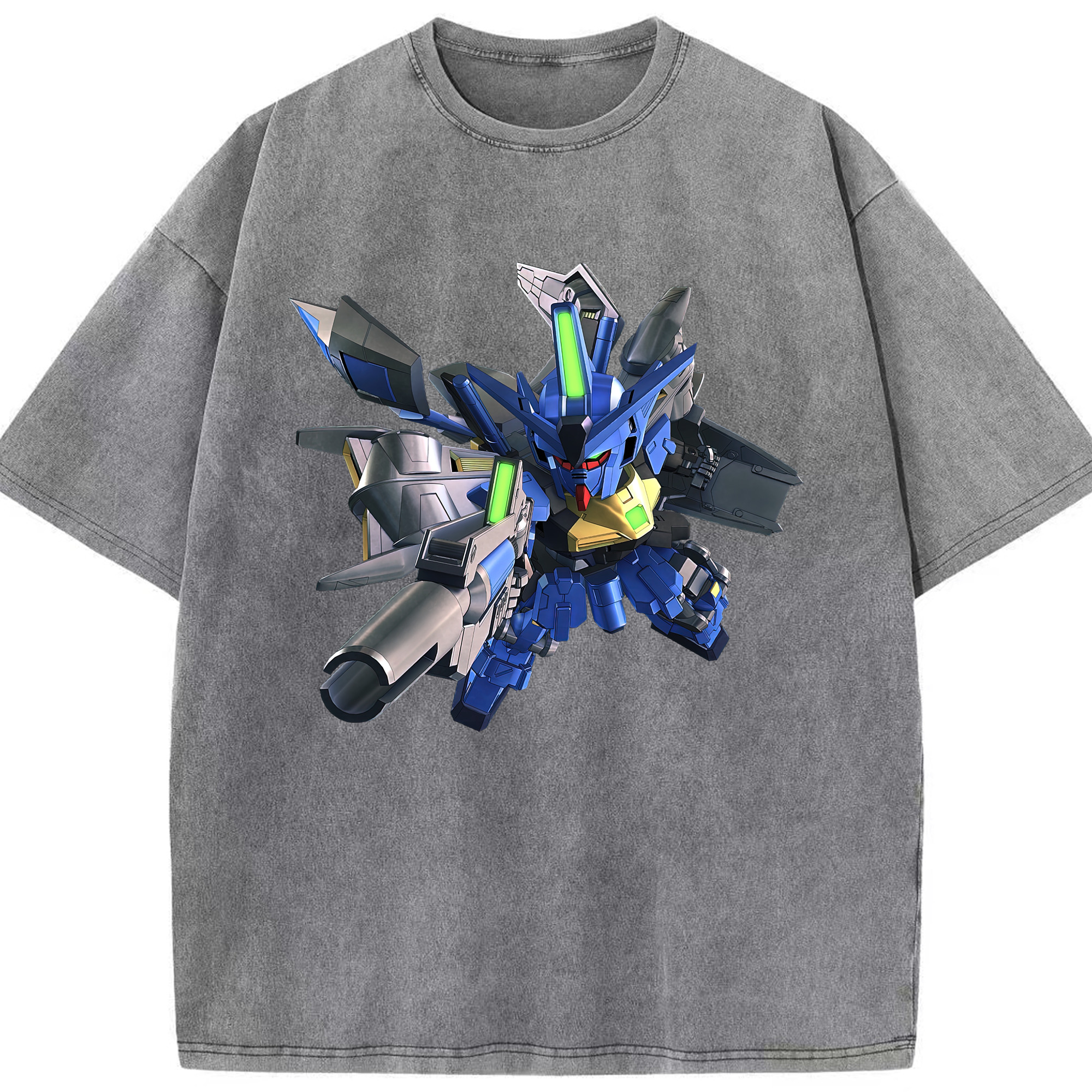 （画像用） 機動戦士ガンダム Mobile Suit Gundam 綿100% ヴィンテージ風 半袖Tシャツ（フロントプリント）