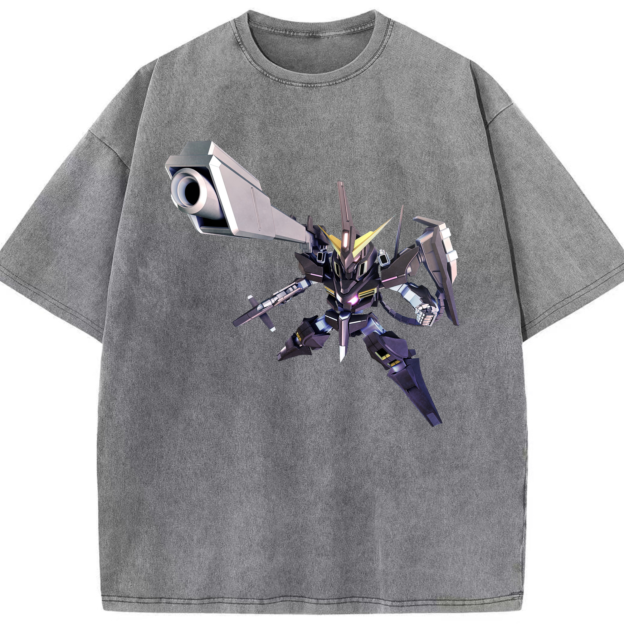 （画像用） 機動戦士ガンダム Mobile Suit Gundam 綿100% ヴィンテージ風 半袖Tシャツ（フロントプリント）