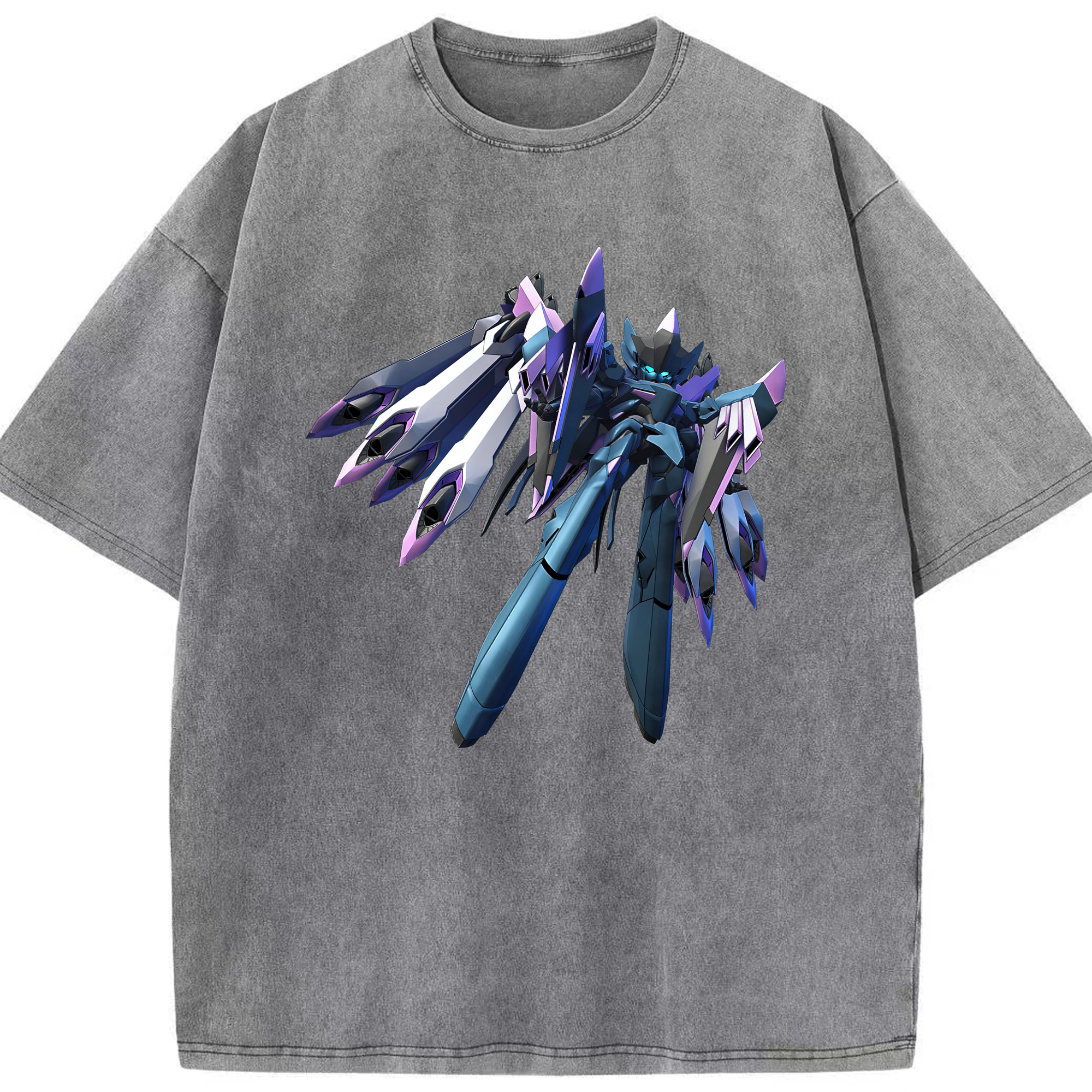 （画像用） 機動戦士ガンダム Mobile Suit Gundam 綿100% ヴィンテージ風 半袖Tシャツ（フロントプリント）