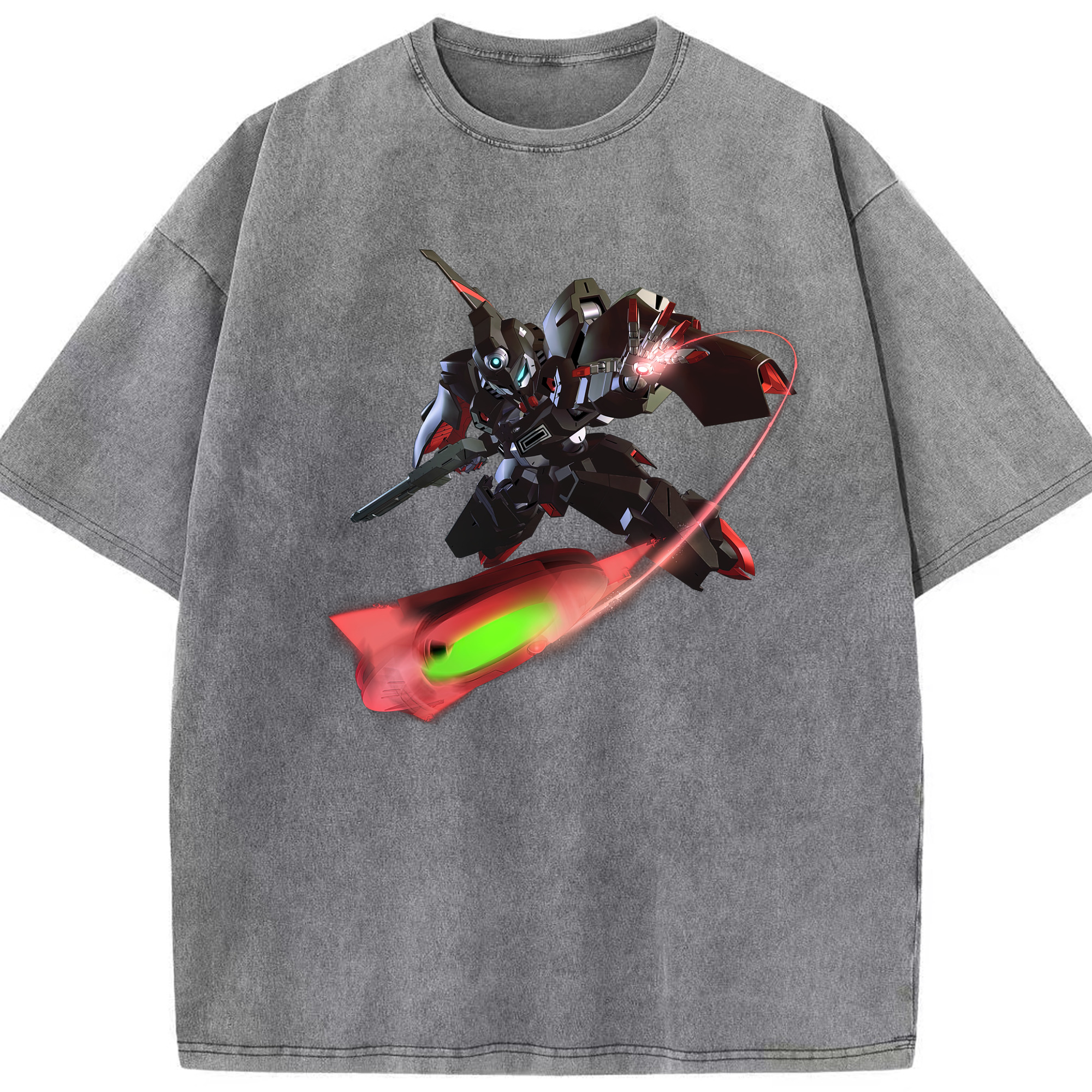 （画像用） 機動戦士ガンダム Mobile Suit Gundam 綿100% ヴィンテージ風 半袖Tシャツ（フロントプリント）