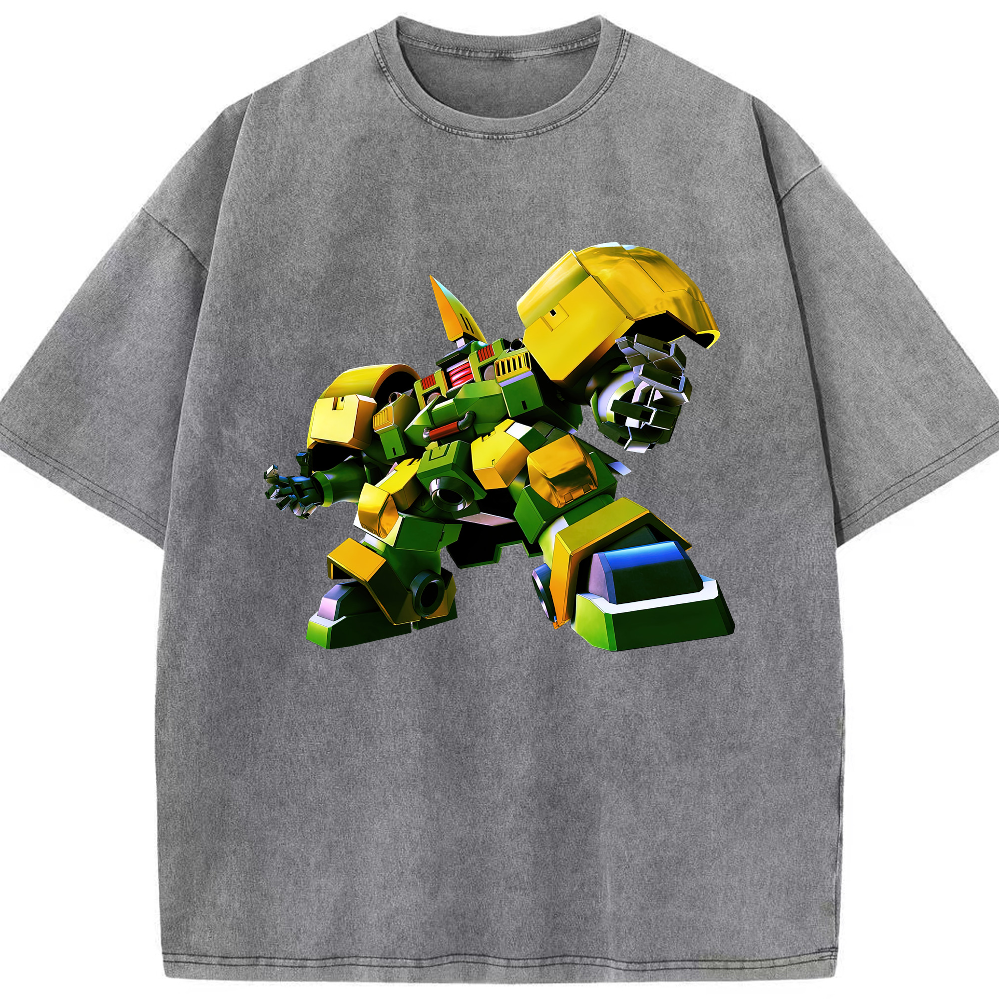 （画像用） 機動戦士ガンダム Mobile Suit Gundam 綿100% ヴィンテージ風 半袖Tシャツ（フロントプリント）