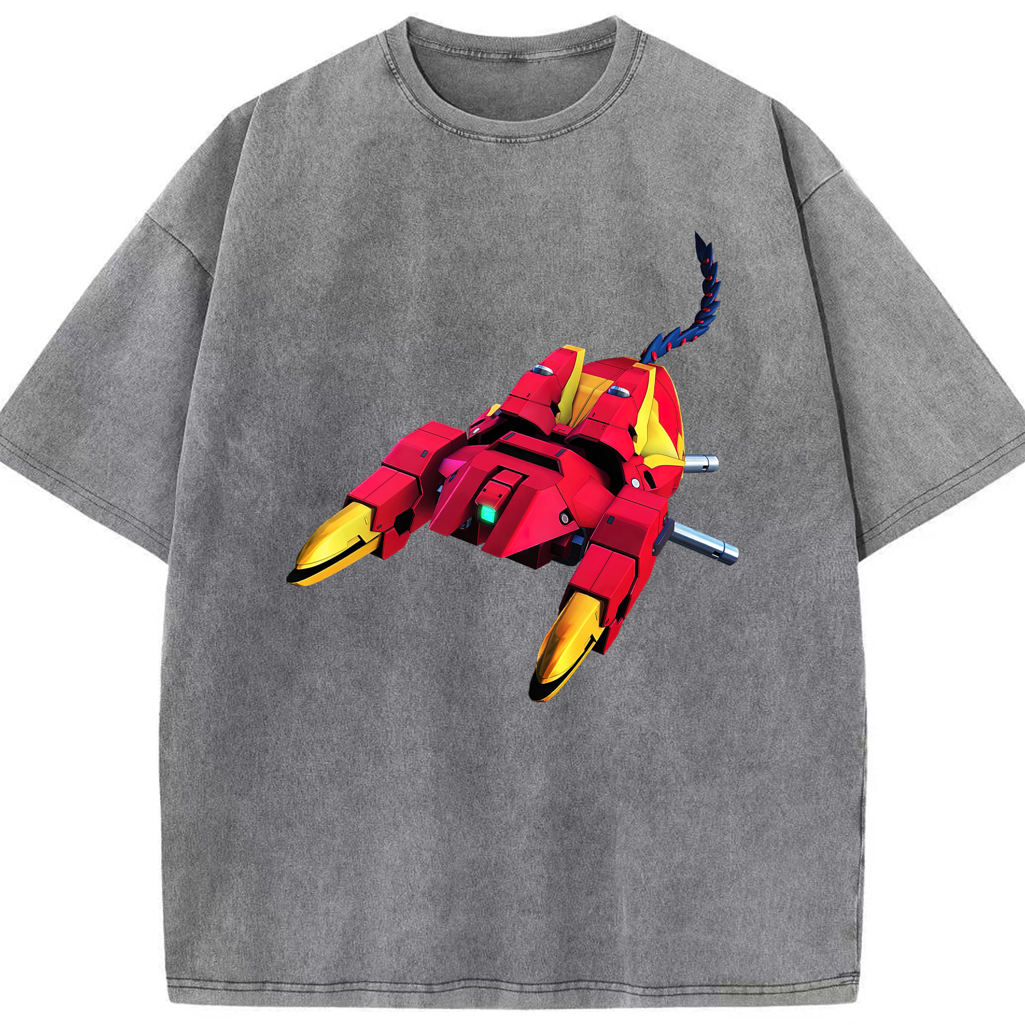 （画像用） 機動戦士ガンダム Mobile Suit Gundam 綿100% ヴィンテージ風 半袖Tシャツ（フロントプリント）