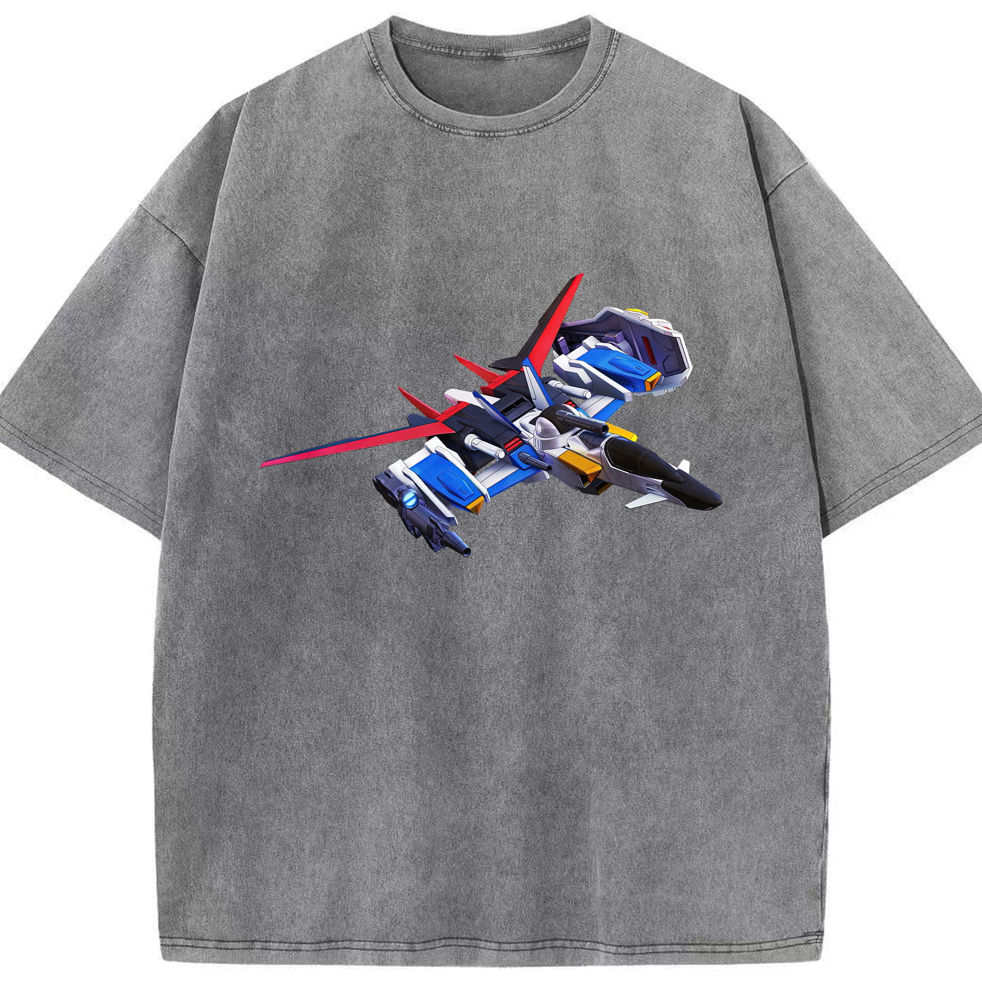 （画像用） 機動戦士ガンダム Mobile Suit Gundam 綿100% ヴィンテージ風 半袖Tシャツ（フロントプリント）