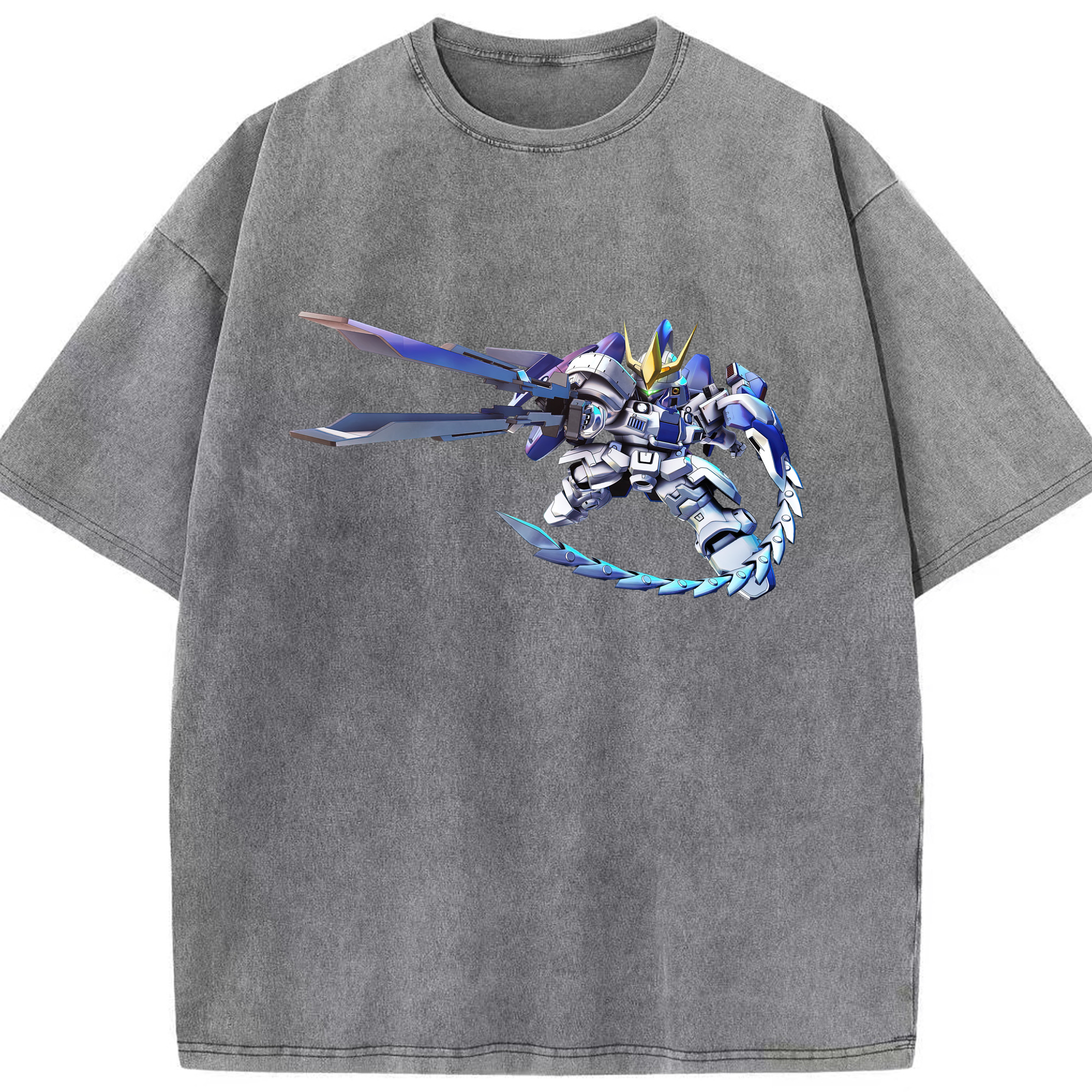 （画像用） 機動戦士ガンダム Mobile Suit Gundam 綿100% ヴィンテージ風 半袖Tシャツ（フロントプリント）