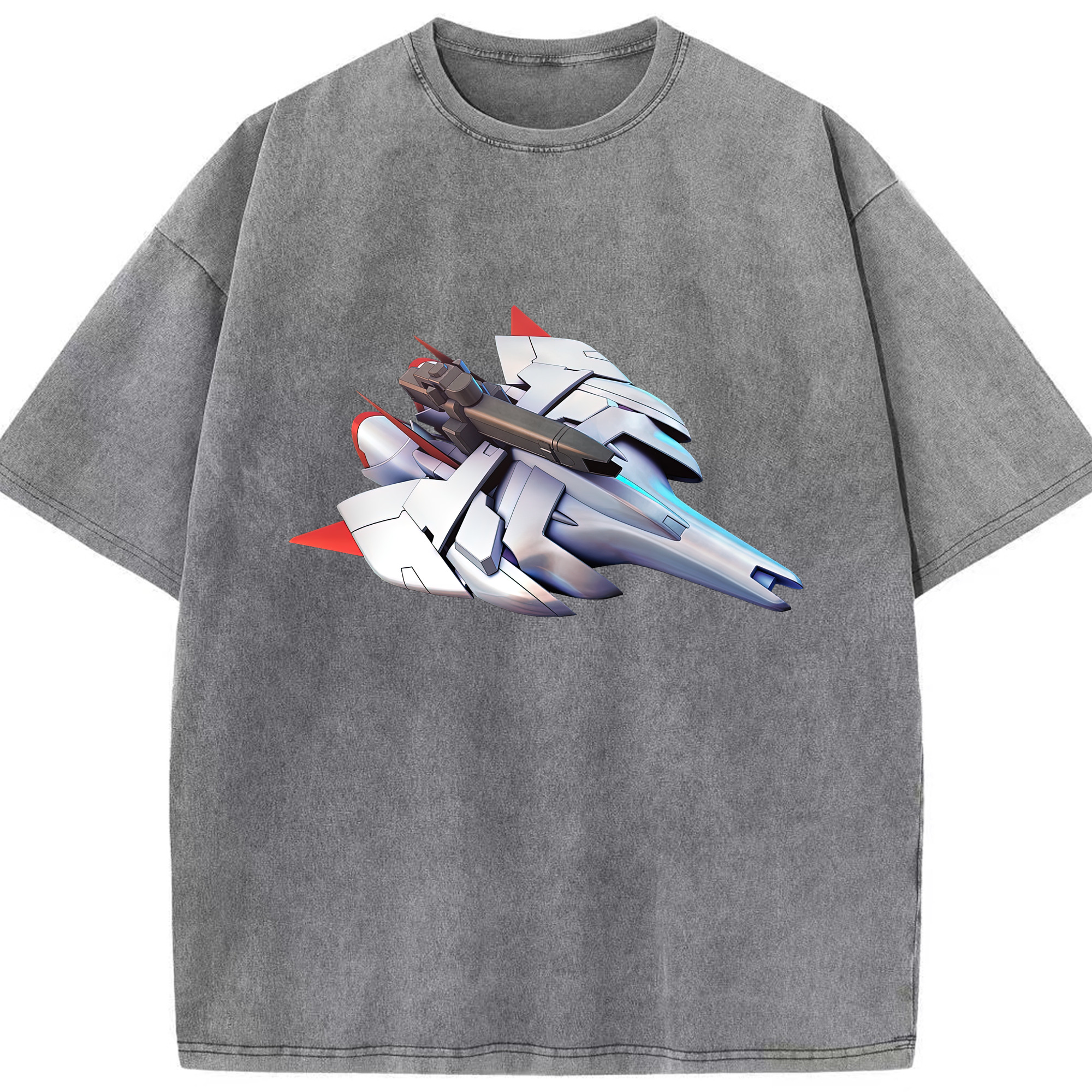 （画像用） 機動戦士ガンダム Mobile Suit Gundam 綿100% ヴィンテージ風 半袖Tシャツ（フロントプリント）