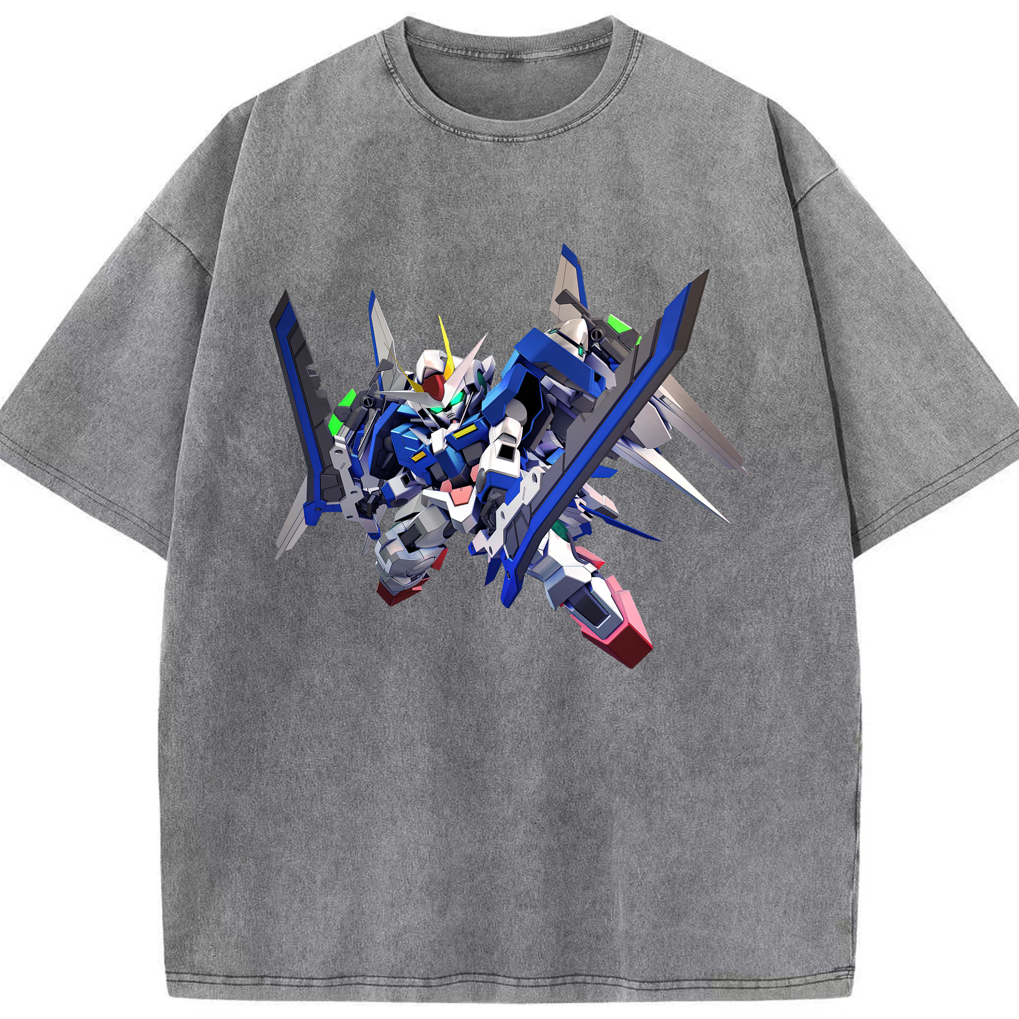 （画像用） 機動戦士ガンダム Mobile Suit Gundam 綿100% ヴィンテージ風 半袖Tシャツ（フロントプリント）