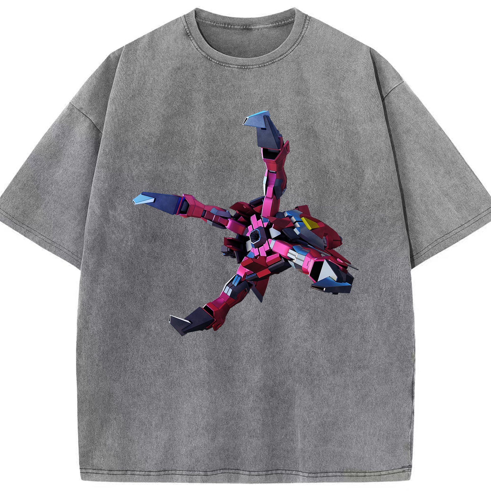 （画像用） 機動戦士ガンダム Mobile Suit Gundam 綿100% ヴィンテージ風 半袖Tシャツ（フロントプリント）