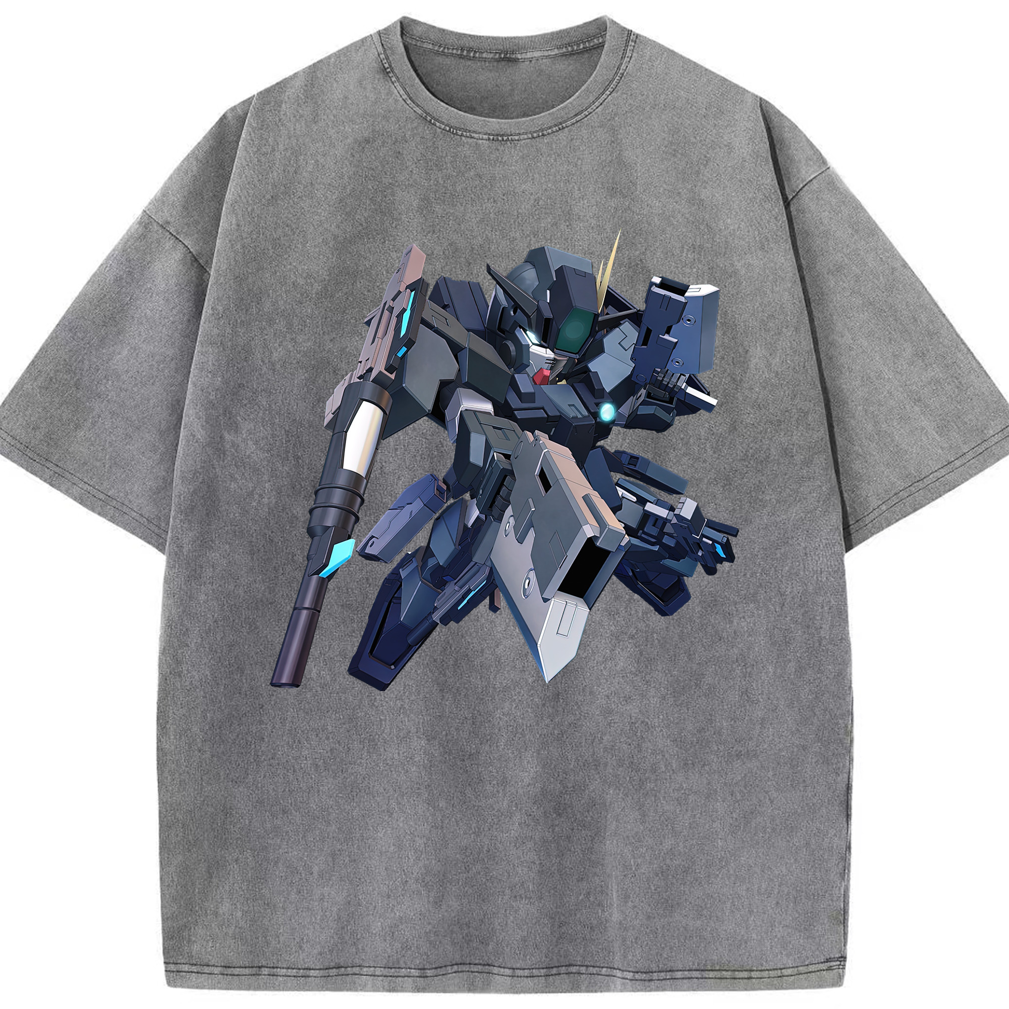 （画像用） 機動戦士ガンダム Mobile Suit Gundam 綿100% ヴィンテージ風 半袖Tシャツ（フロントプリント）