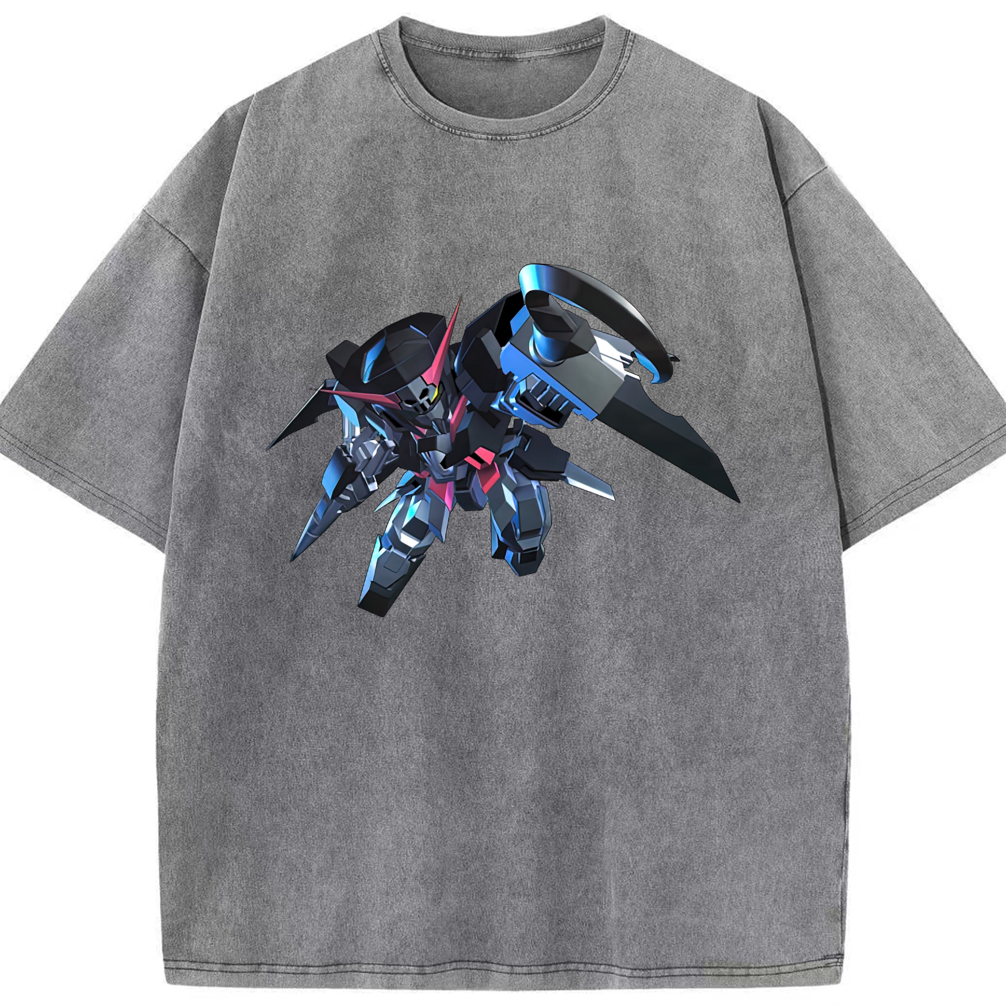 （画像用） 機動戦士ガンダム Mobile Suit Gundam 綿100% ヴィンテージ風 半袖Tシャツ（フロントプリント）