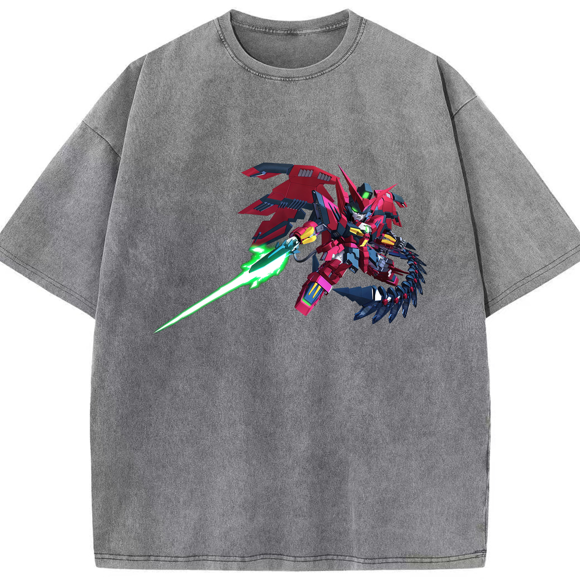 （画像用） 機動戦士ガンダム Mobile Suit Gundam 綿100% ヴィンテージ風 半袖Tシャツ（フロントプリント）