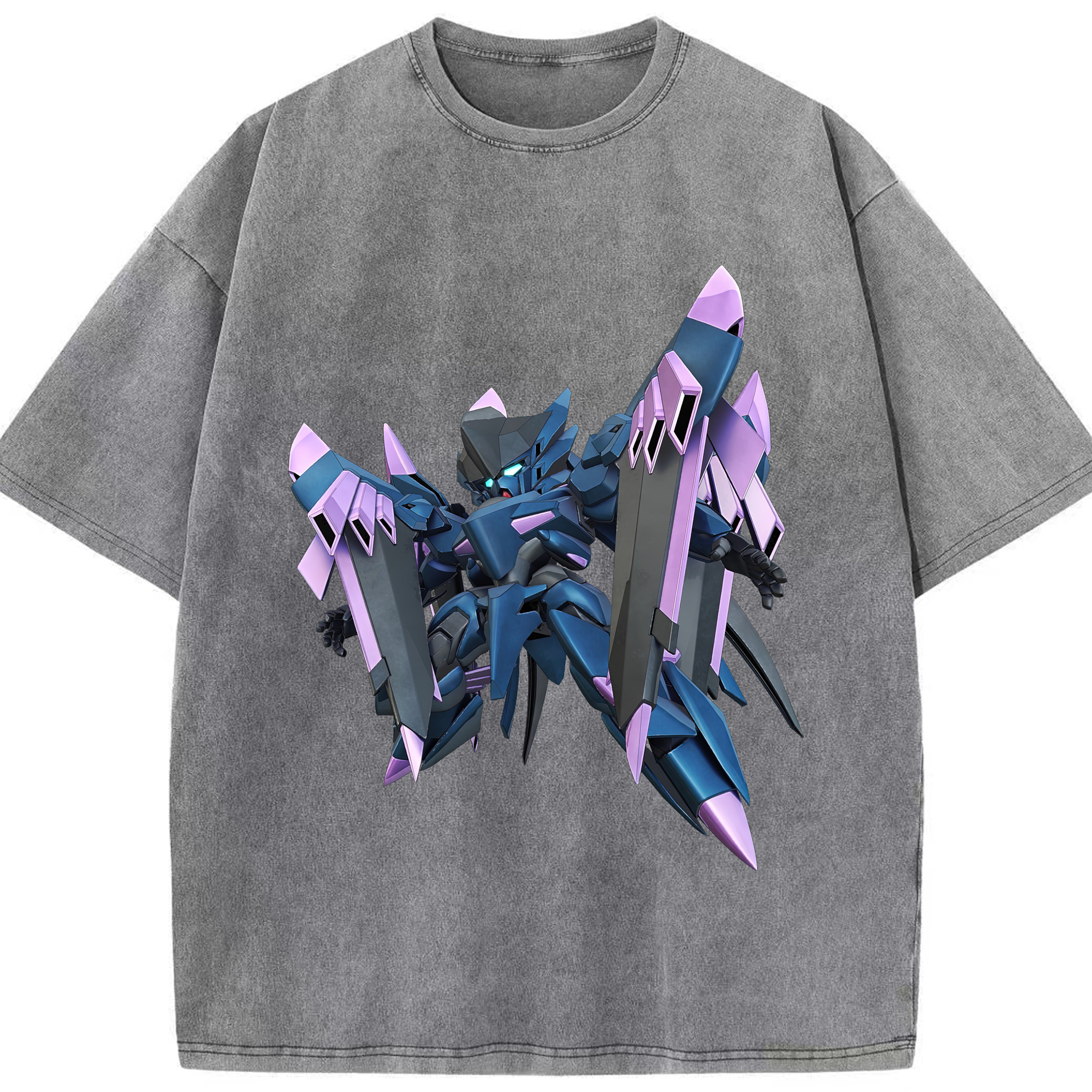 （画像用） 機動戦士ガンダム Mobile Suit Gundam 綿100% ヴィンテージ風 半袖Tシャツ（フロントプリント）