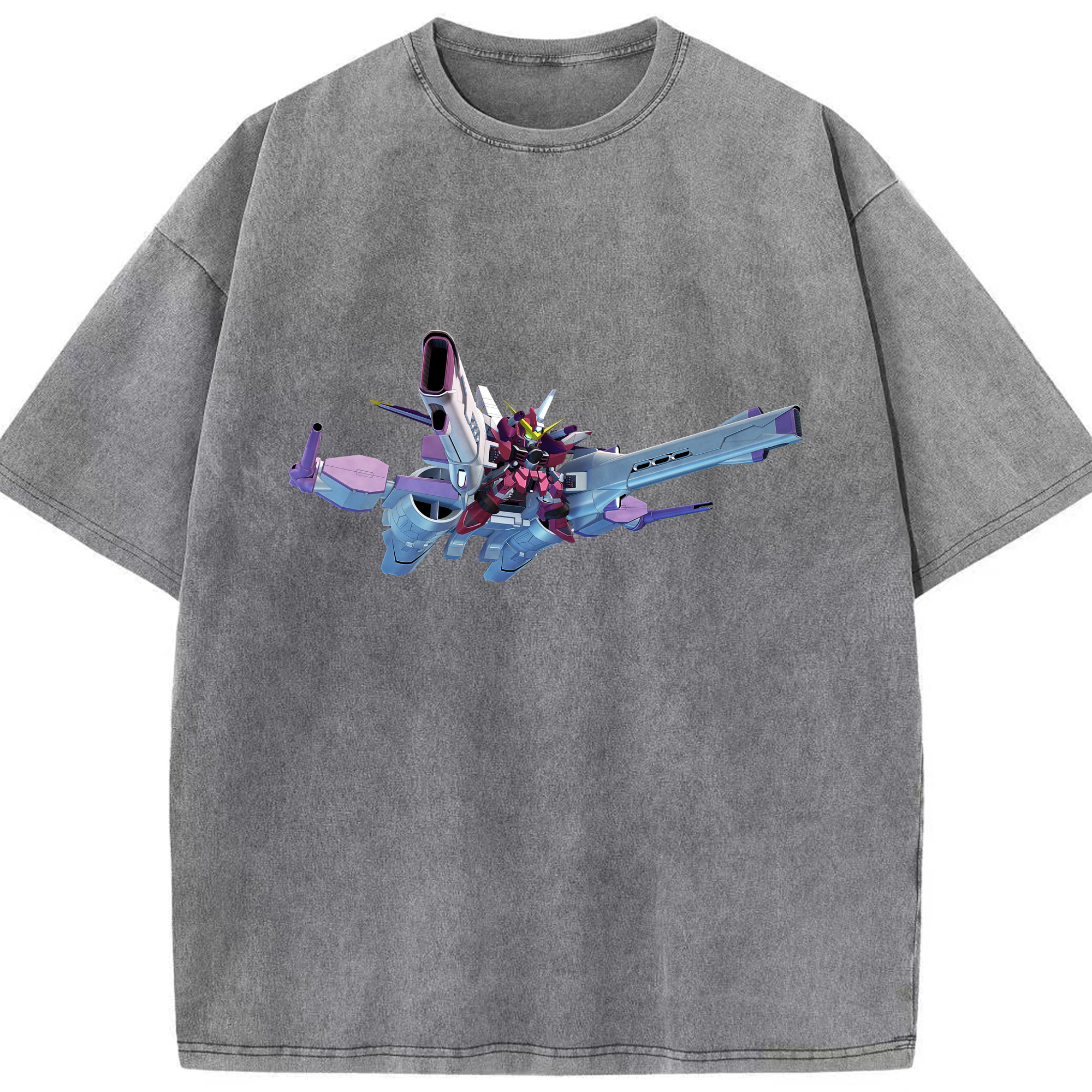 （画像用） 機動戦士ガンダム Mobile Suit Gundam 綿100% ヴィンテージ風 半袖Tシャツ（フロントプリント）
