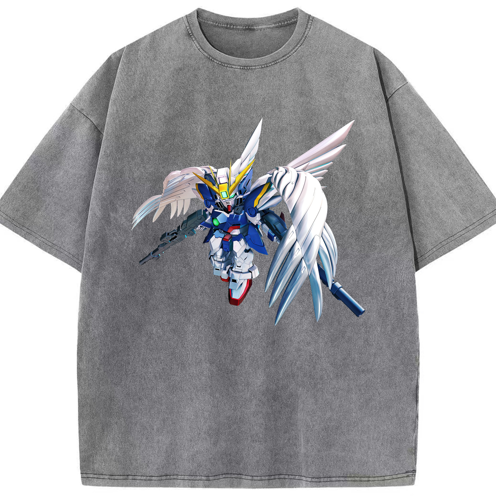 （画像用） 機動戦士ガンダム Mobile Suit Gundam 綿100% ヴィンテージ風 半袖Tシャツ（フロントプリント）