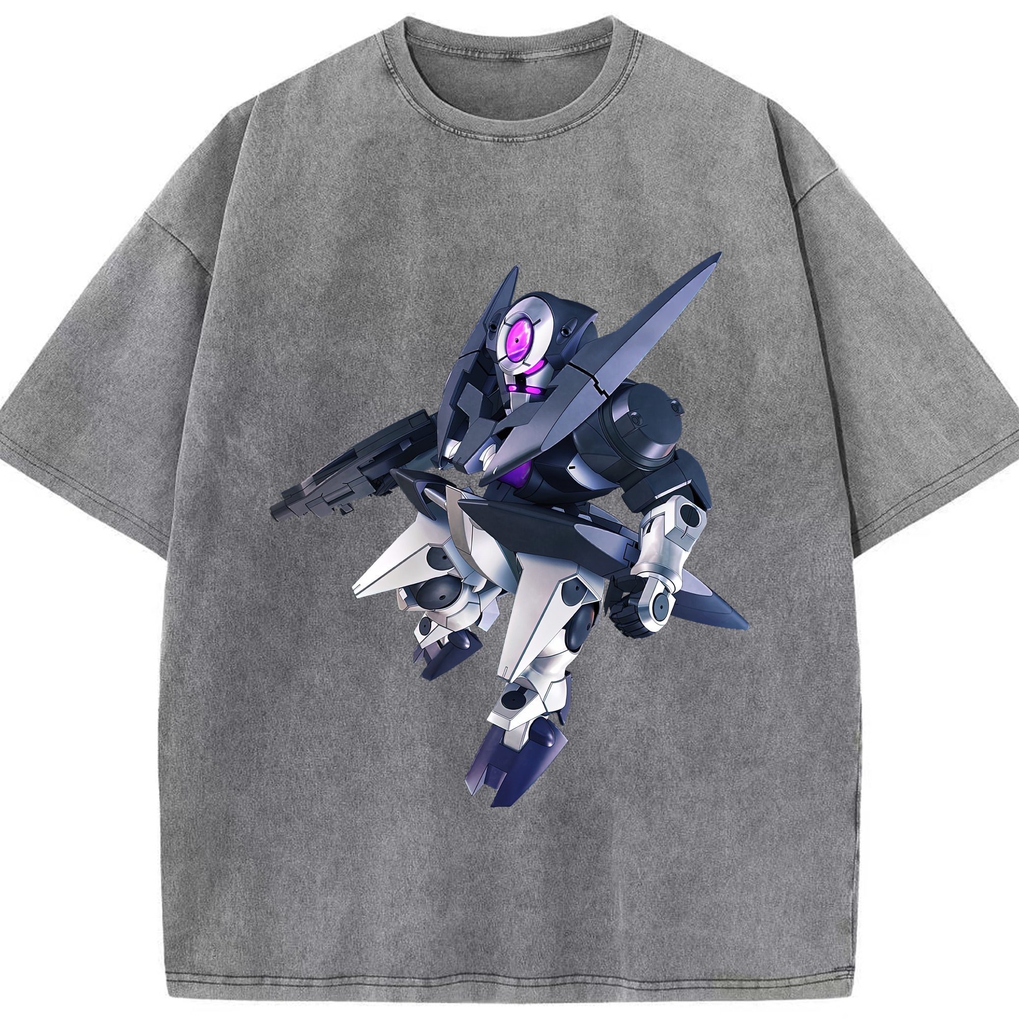 （画像用） 機動戦士ガンダム Mobile Suit Gundam 綿100% ヴィンテージ風 半袖Tシャツ（フロントプリント）