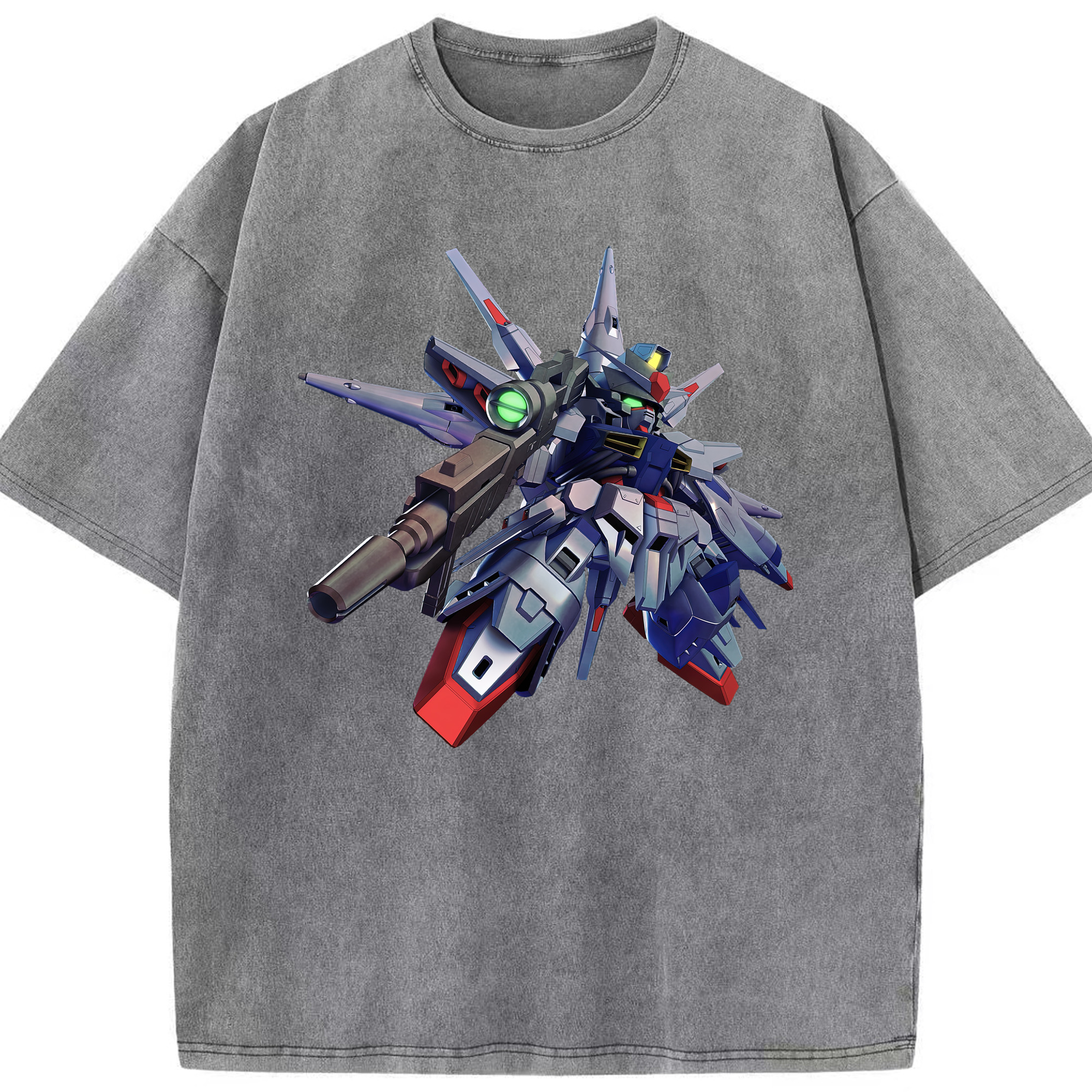 （画像用） 機動戦士ガンダム Mobile Suit Gundam 綿100% ヴィンテージ風 半袖Tシャツ（フロントプリント）