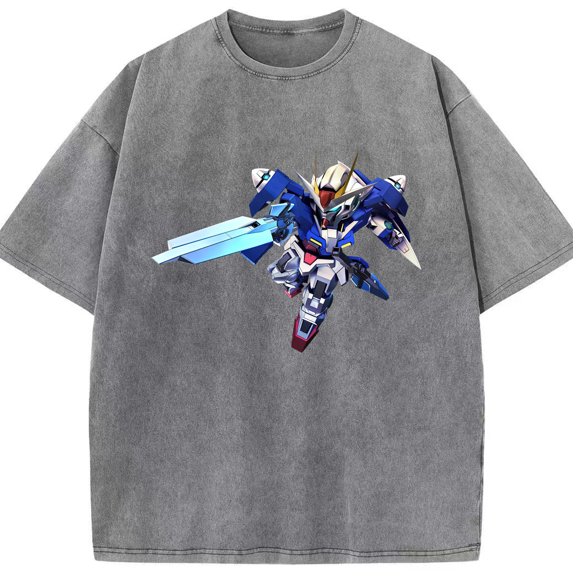 （画像用） 機動戦士ガンダム Mobile Suit Gundam 綿100% ヴィンテージ風 半袖Tシャツ（フロントプリント）