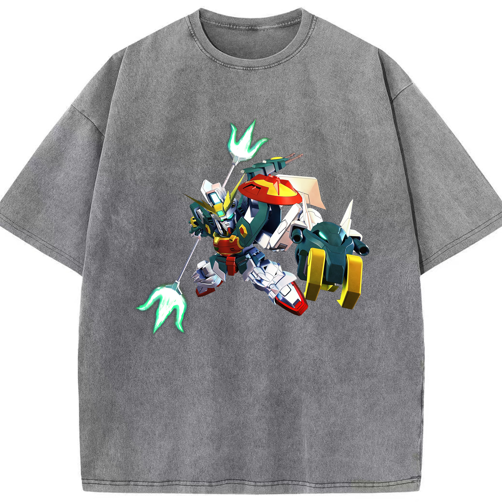 （画像用） 機動戦士ガンダム Mobile Suit Gundam 綿100% ヴィンテージ風 半袖Tシャツ（フロントプリント）