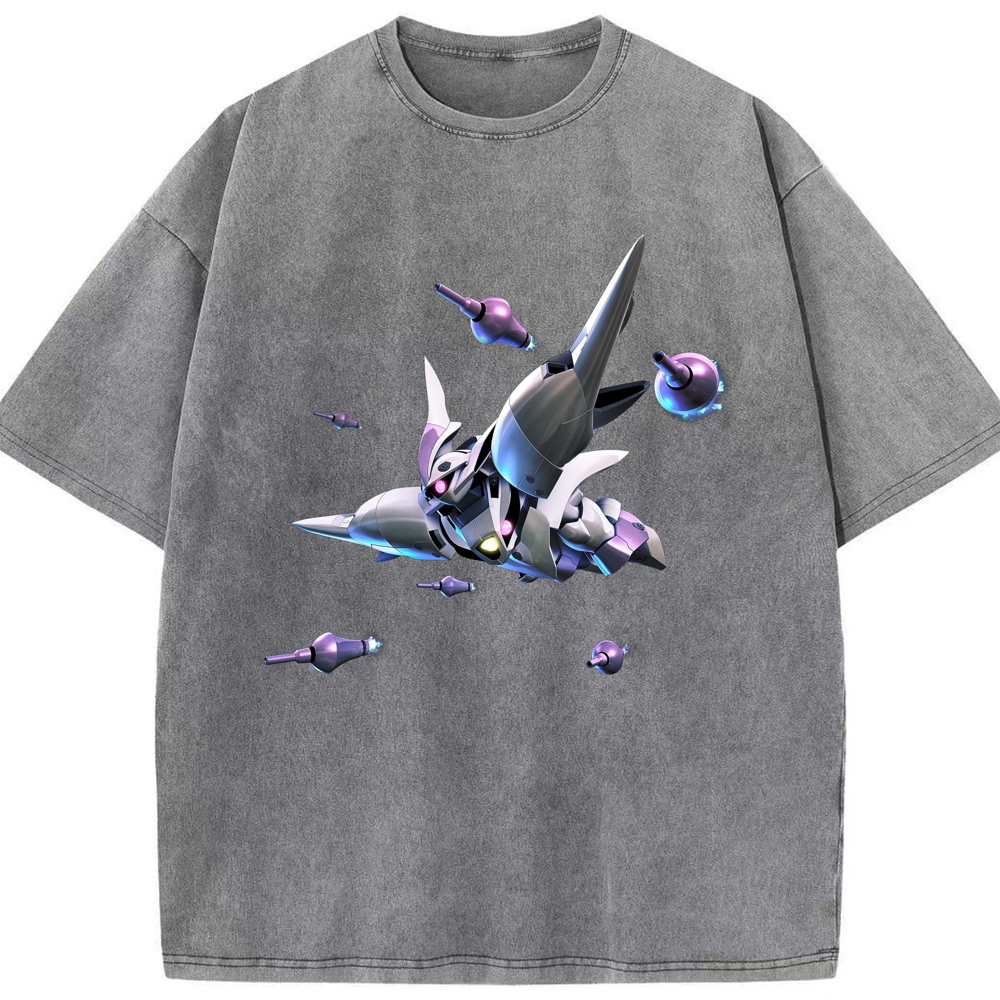 （画像用） 機動戦士ガンダム Mobile Suit Gundam 綿100% ヴィンテージ風 半袖Tシャツ（フロントプリント）
