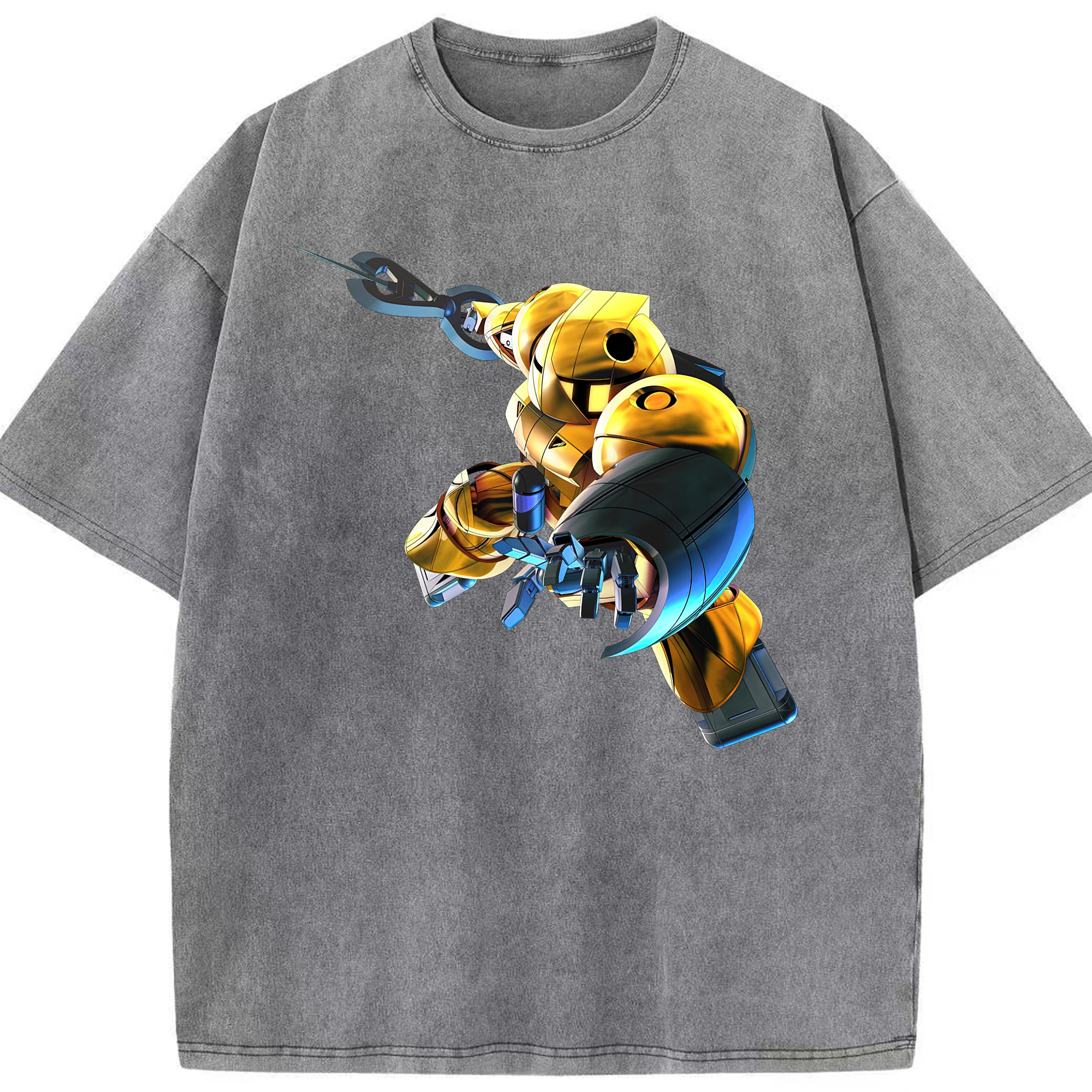 （画像用） 機動戦士ガンダム Mobile Suit Gundam 綿100% ヴィンテージ風 半袖Tシャツ（フロントプリント）