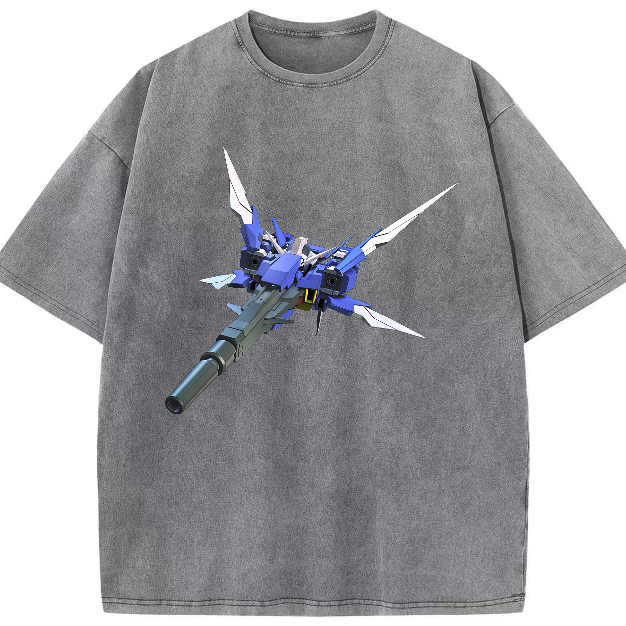 （画像用） 機動戦士ガンダム Mobile Suit Gundam 綿100% ヴィンテージ風 半袖Tシャツ（フロントプリント）