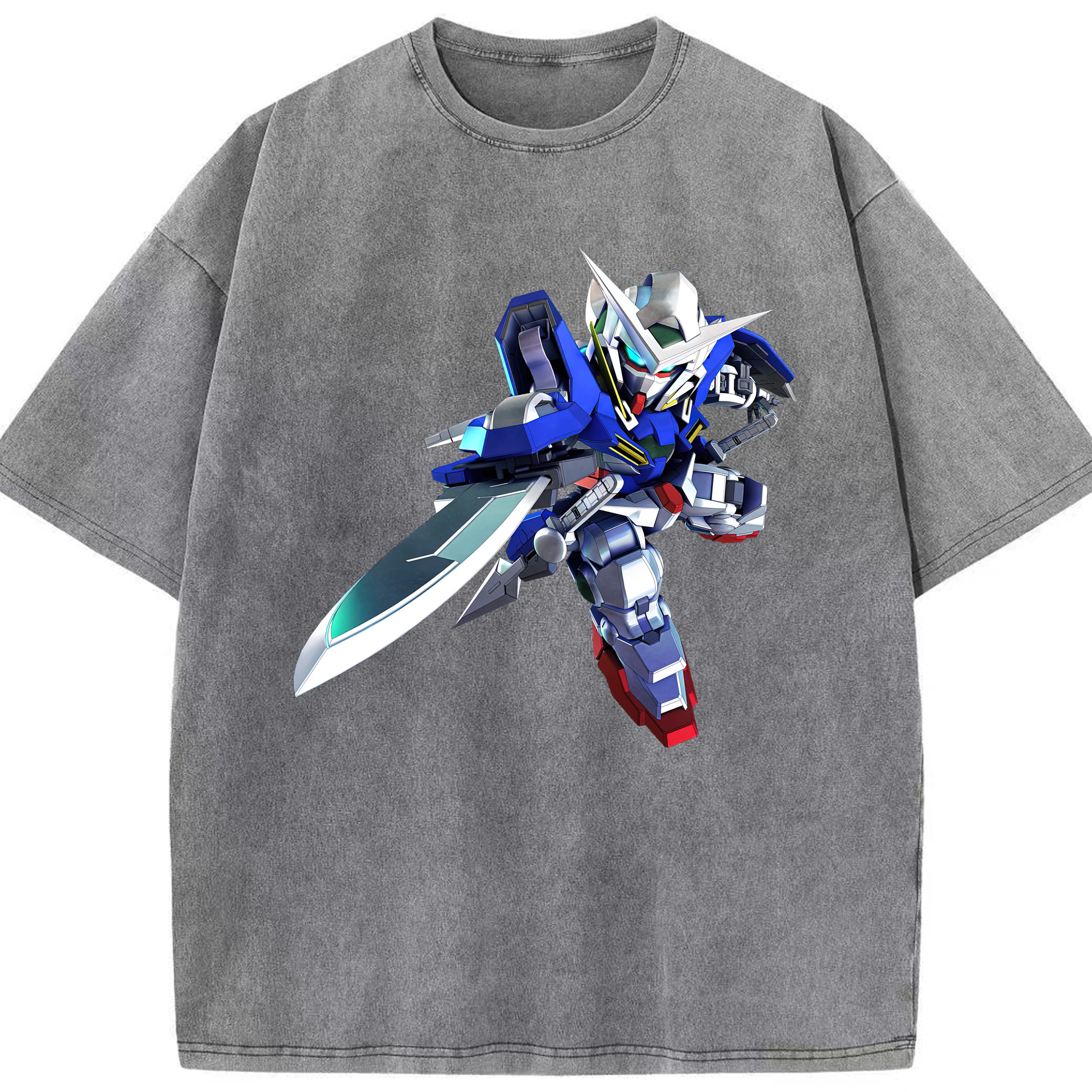 （画像用） 機動戦士ガンダム Mobile Suit Gundam 綿100% ヴィンテージ風 半袖Tシャツ（フロントプリント）