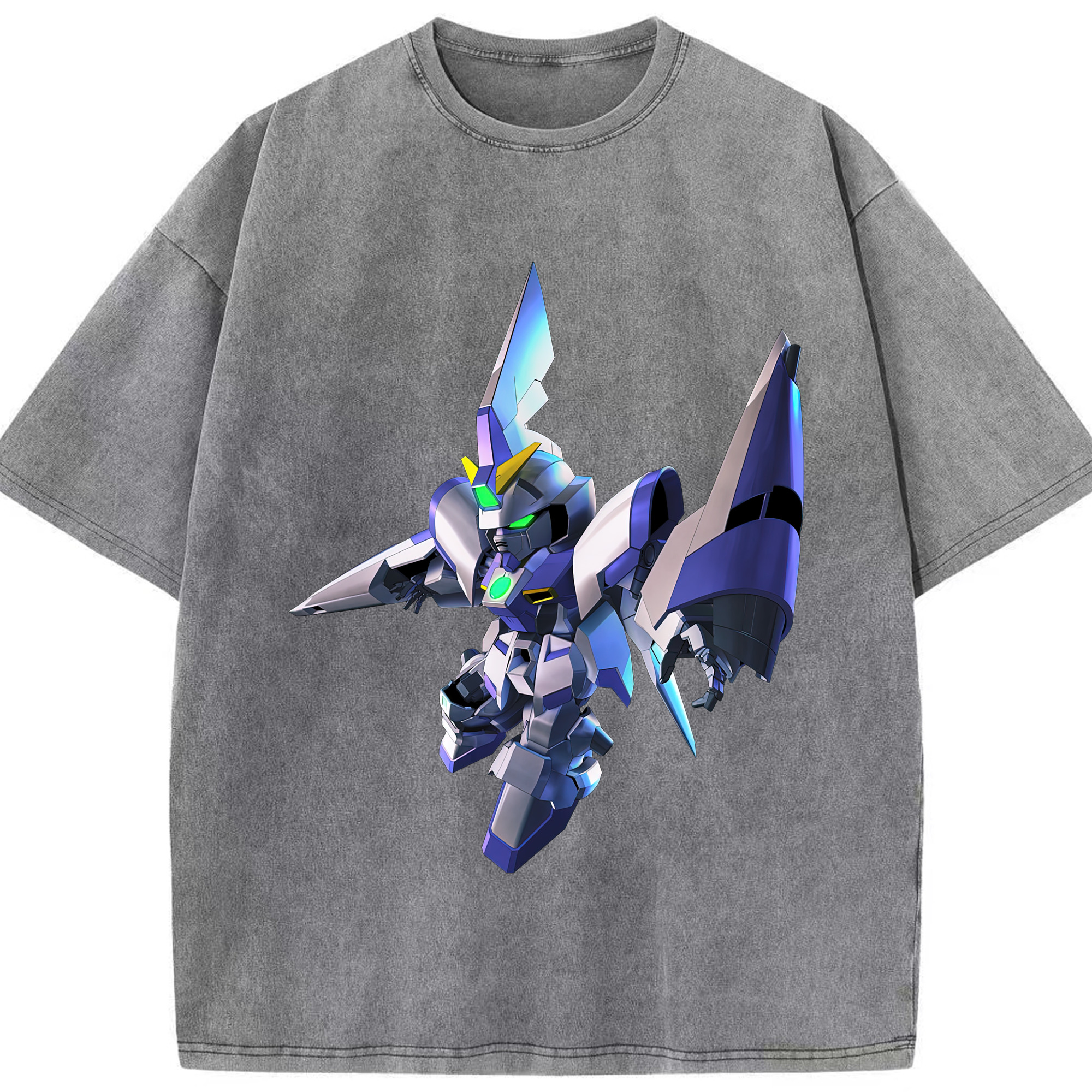（画像用） 機動戦士ガンダム Mobile Suit Gundam 綿100% ヴィンテージ風 半袖Tシャツ（フロントプリント）