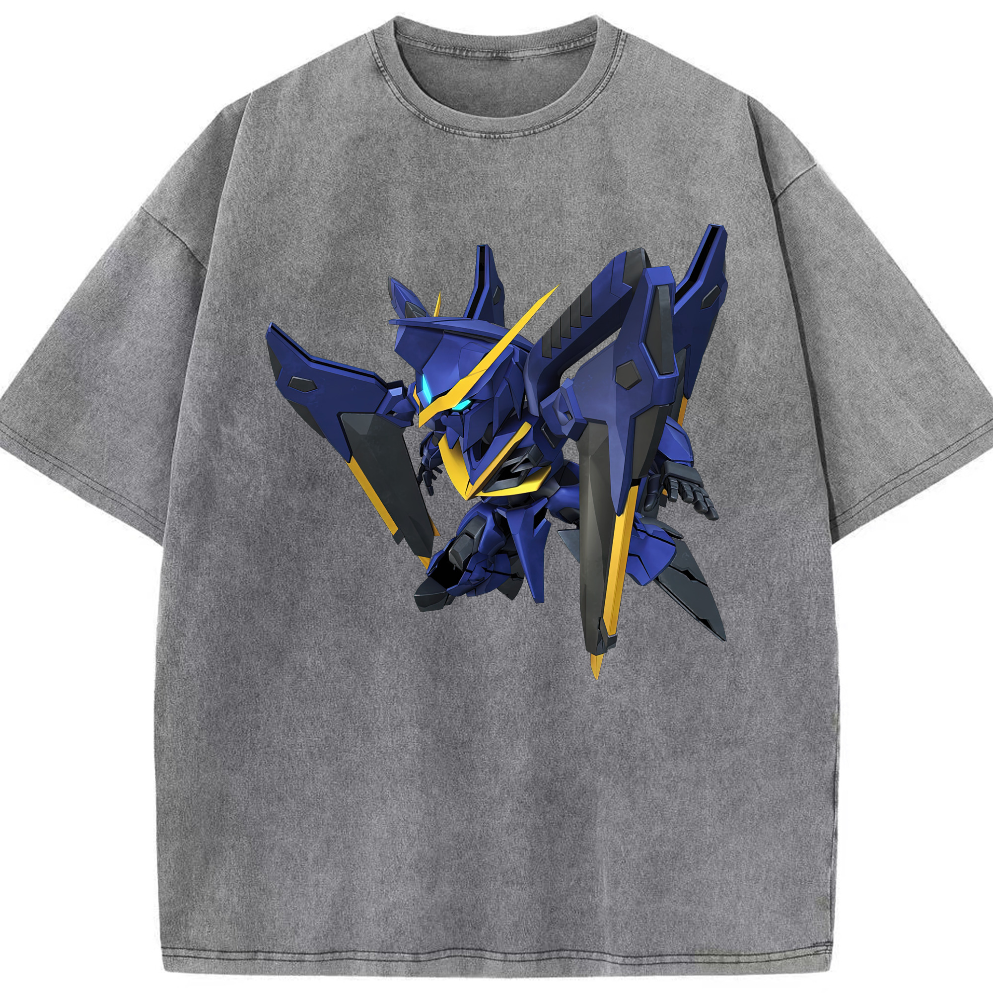 （画像用） 機動戦士ガンダム Mobile Suit Gundam 綿100% ヴィンテージ風 半袖Tシャツ（フロントプリント）