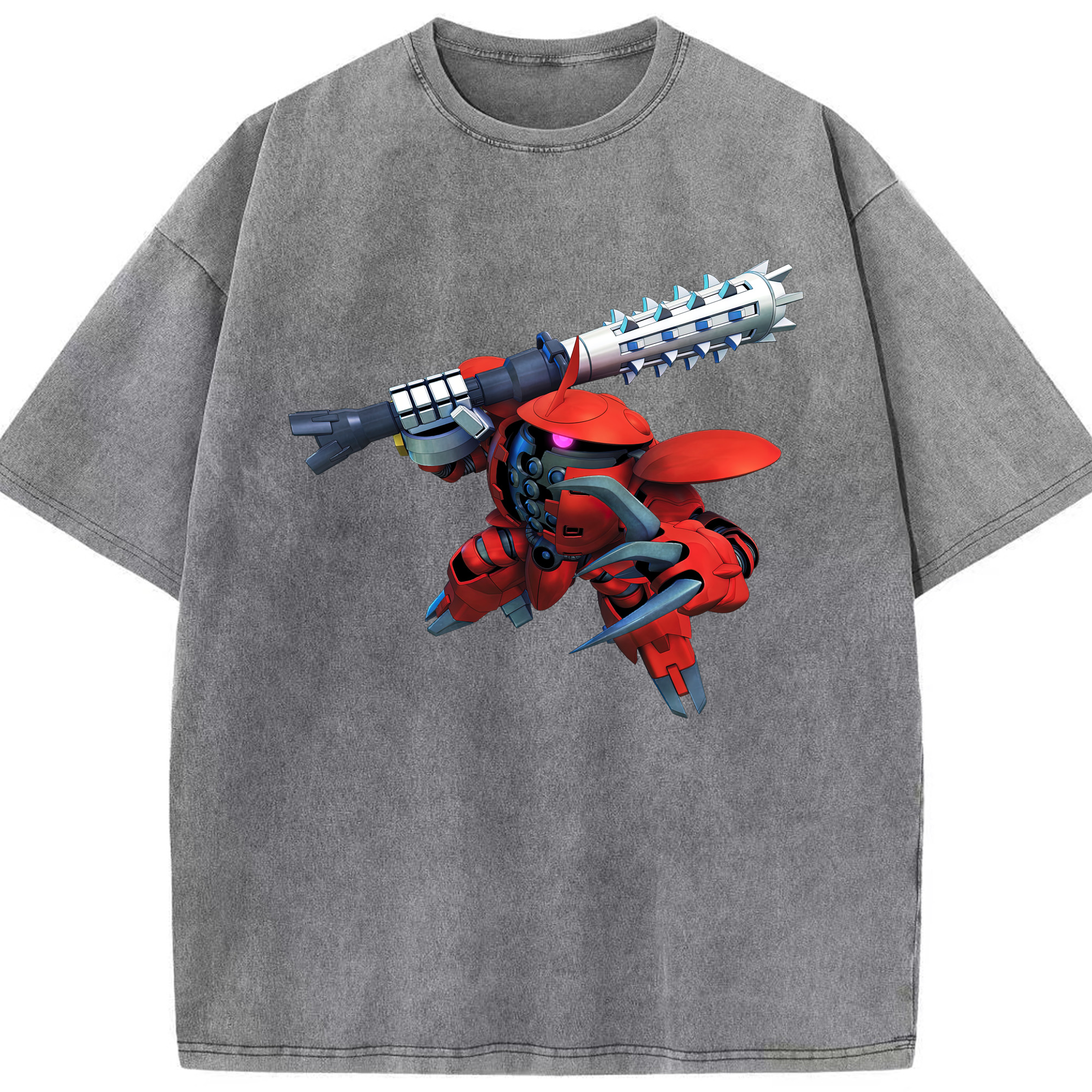 （画像用） 機動戦士ガンダム Mobile Suit Gundam 綿100% ヴィンテージ風 半袖Tシャツ（フロントプリント）