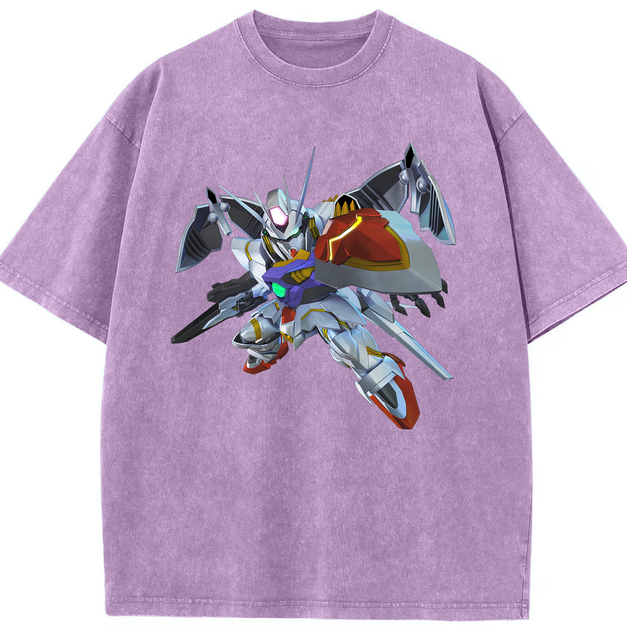 （画像用） 機動戦士ガンダム Mobile Suit Gundam 綿100% ヴィンテージ風 半袖Tシャツ（フロントプリント）