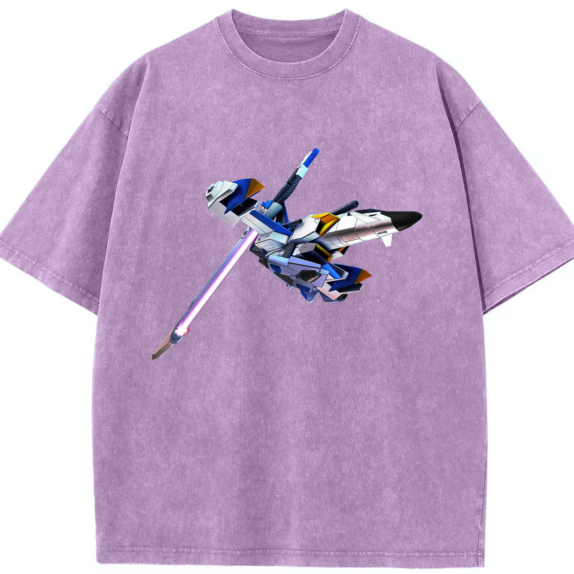 （画像用） 機動戦士ガンダム Mobile Suit Gundam 綿100% ヴィンテージ風 半袖Tシャツ（フロントプリント）