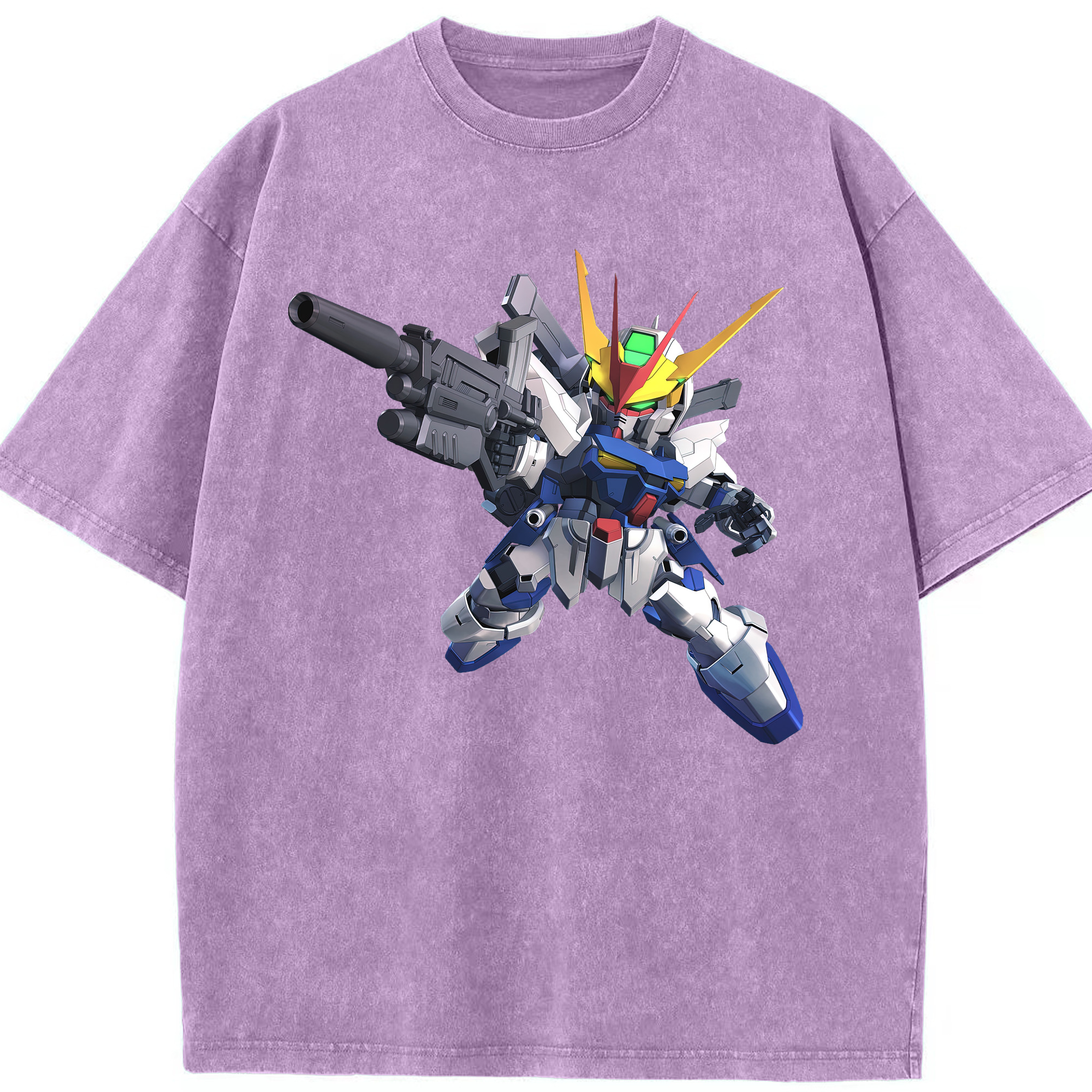 （画像用） 機動戦士ガンダム Mobile Suit Gundam 綿100% ヴィンテージ風 半袖Tシャツ（フロントプリント）