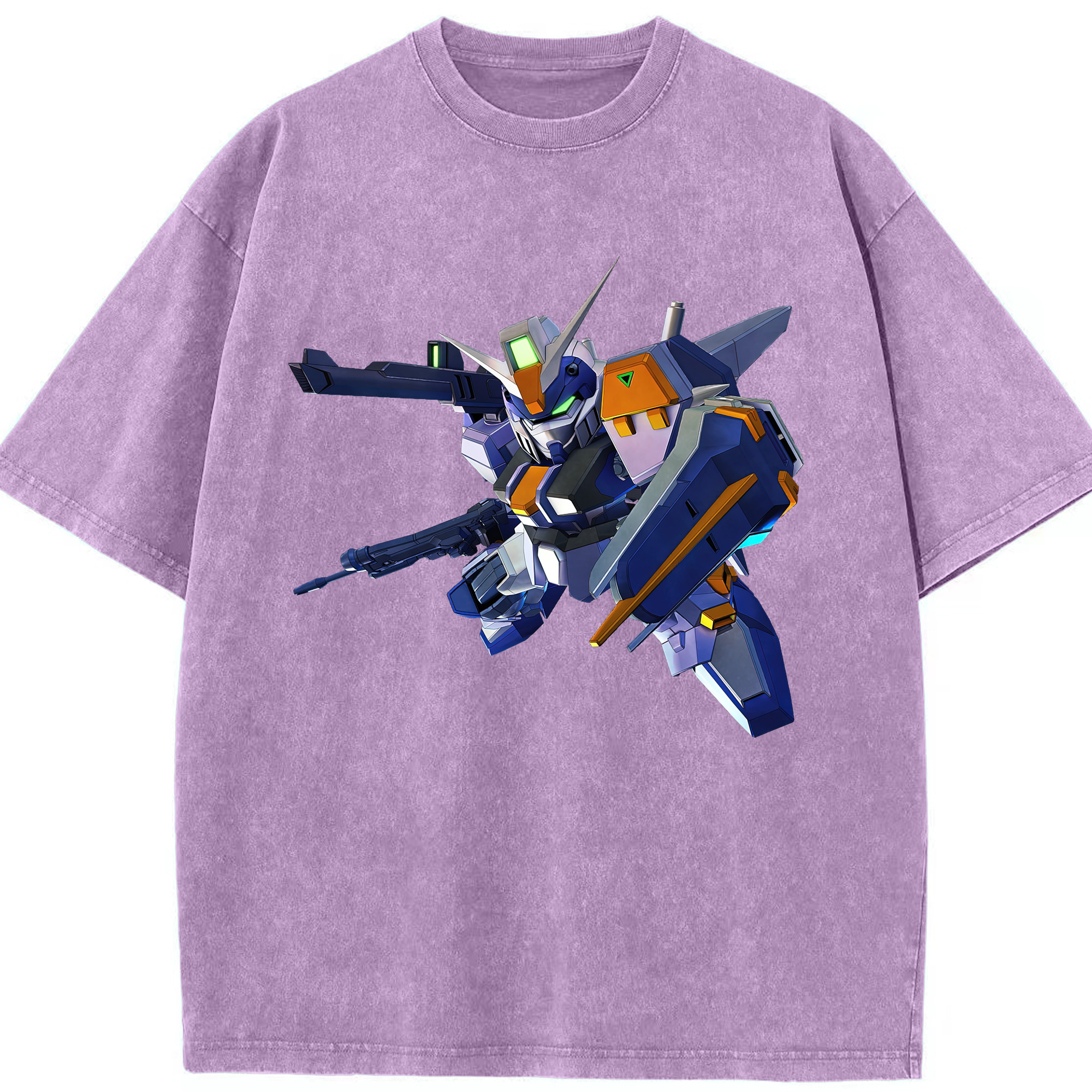 （画像用） 機動戦士ガンダム Mobile Suit Gundam 綿100% ヴィンテージ風 半袖Tシャツ（フロントプリント）