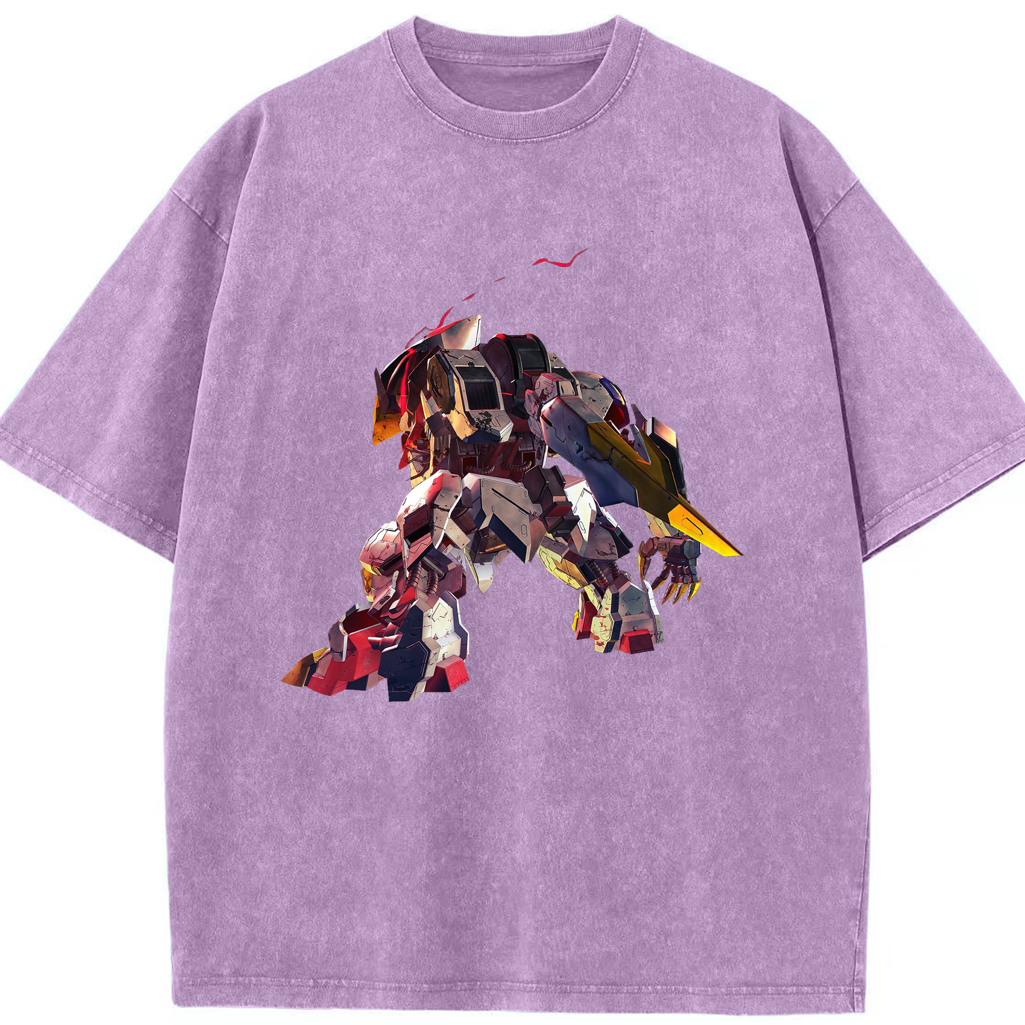 （画像用） 機動戦士ガンダム Mobile Suit Gundam 綿100% ヴィンテージ風 半袖Tシャツ（フロントプリント）