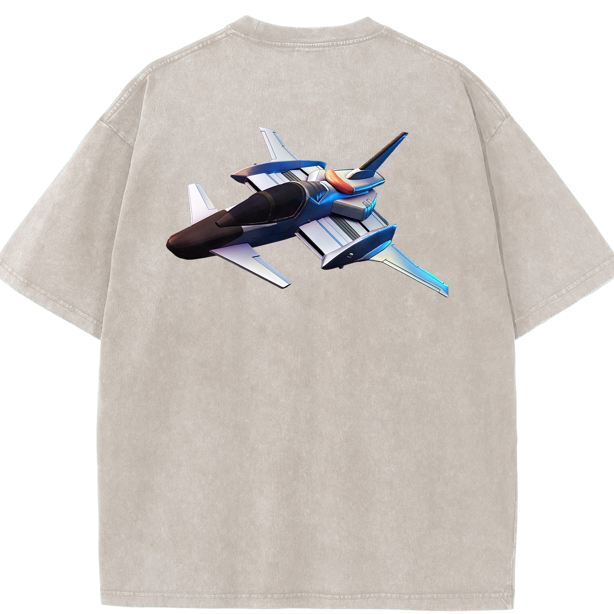 （画像用） 機動戦士ガンダム Mobile Suit Gundam 綿100% ヴィンテージ風 半袖Tシャツ（背面プリント）