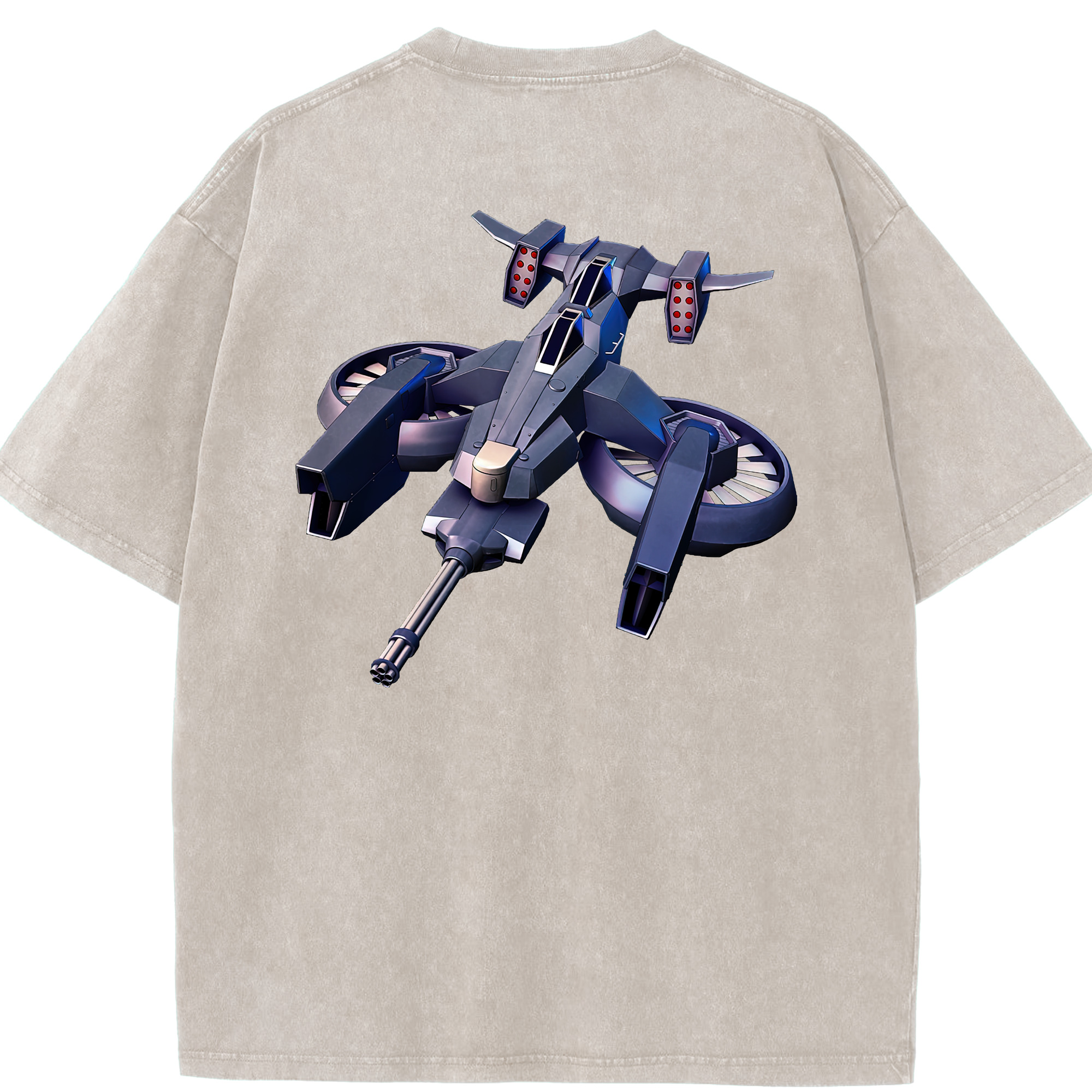 （画像用） 機動戦士ガンダム Mobile Suit Gundam 綿100% ヴィンテージ風 半袖Tシャツ（背面プリント）